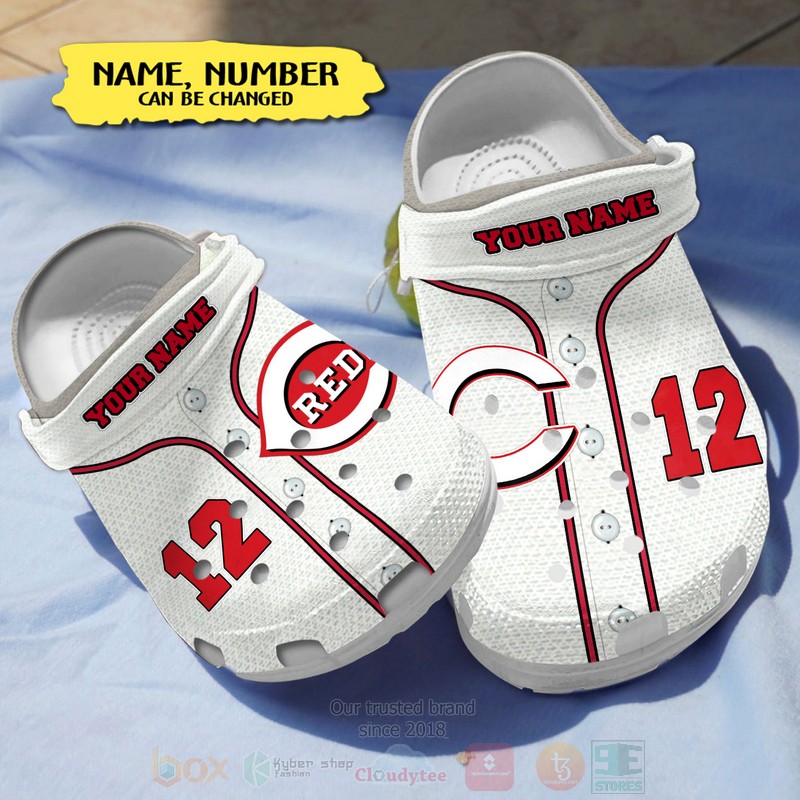 footwearmerch cincinnati reds mlb sport crocs crocband clogs shoes comfortable for men women and kids sio5f