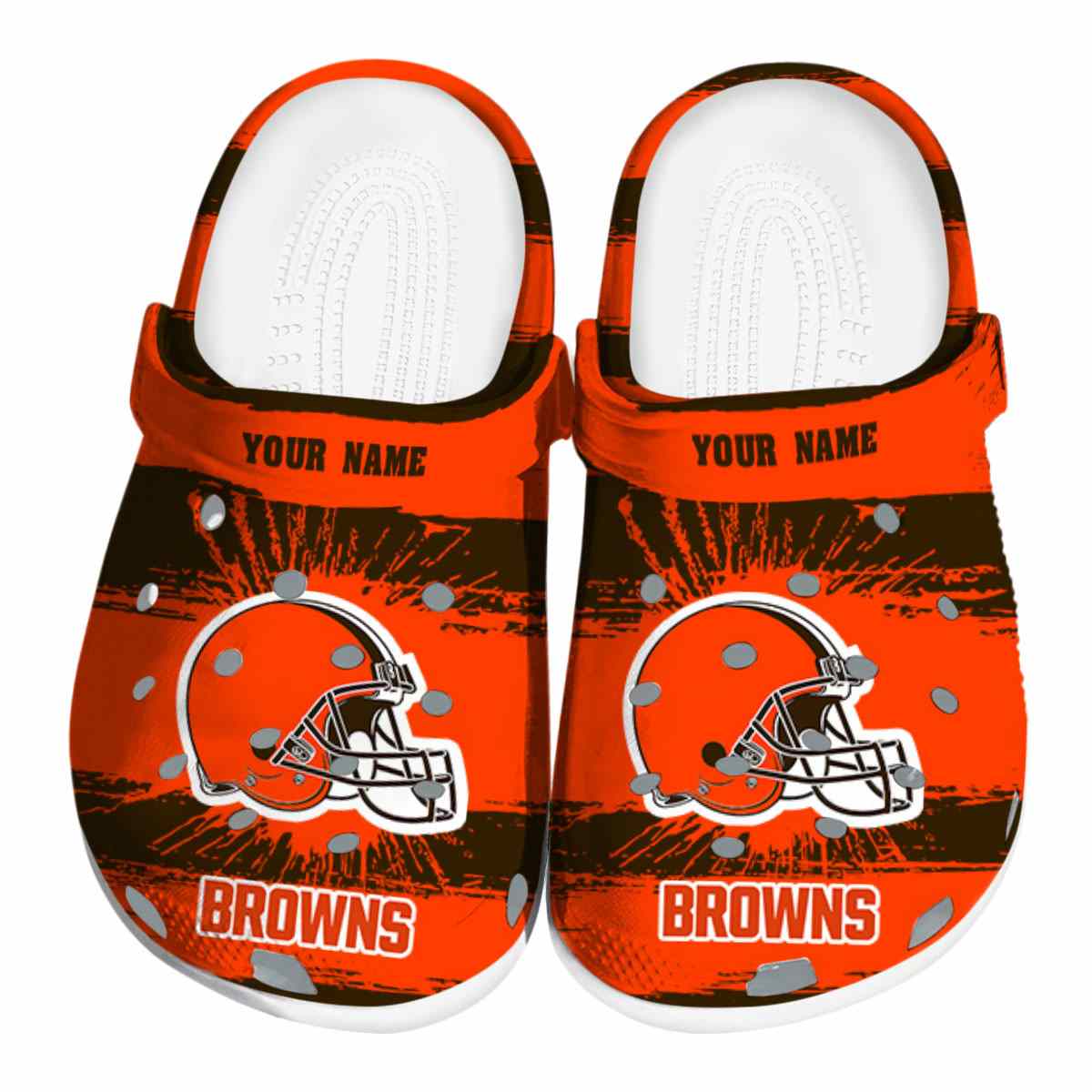 footwearmerch cleveland browns nfl sport crocs crocband clogs shoes comfortable for men women and kids knpyf
