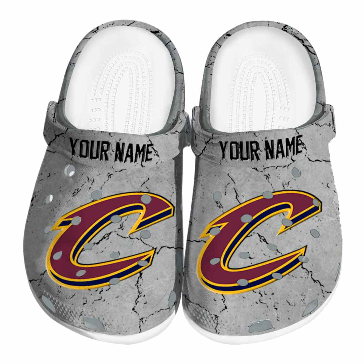 footwearmerch cleveland cavaliers nba sport crocs crocband clogs shoes comfortable for men women and kids gxwy6