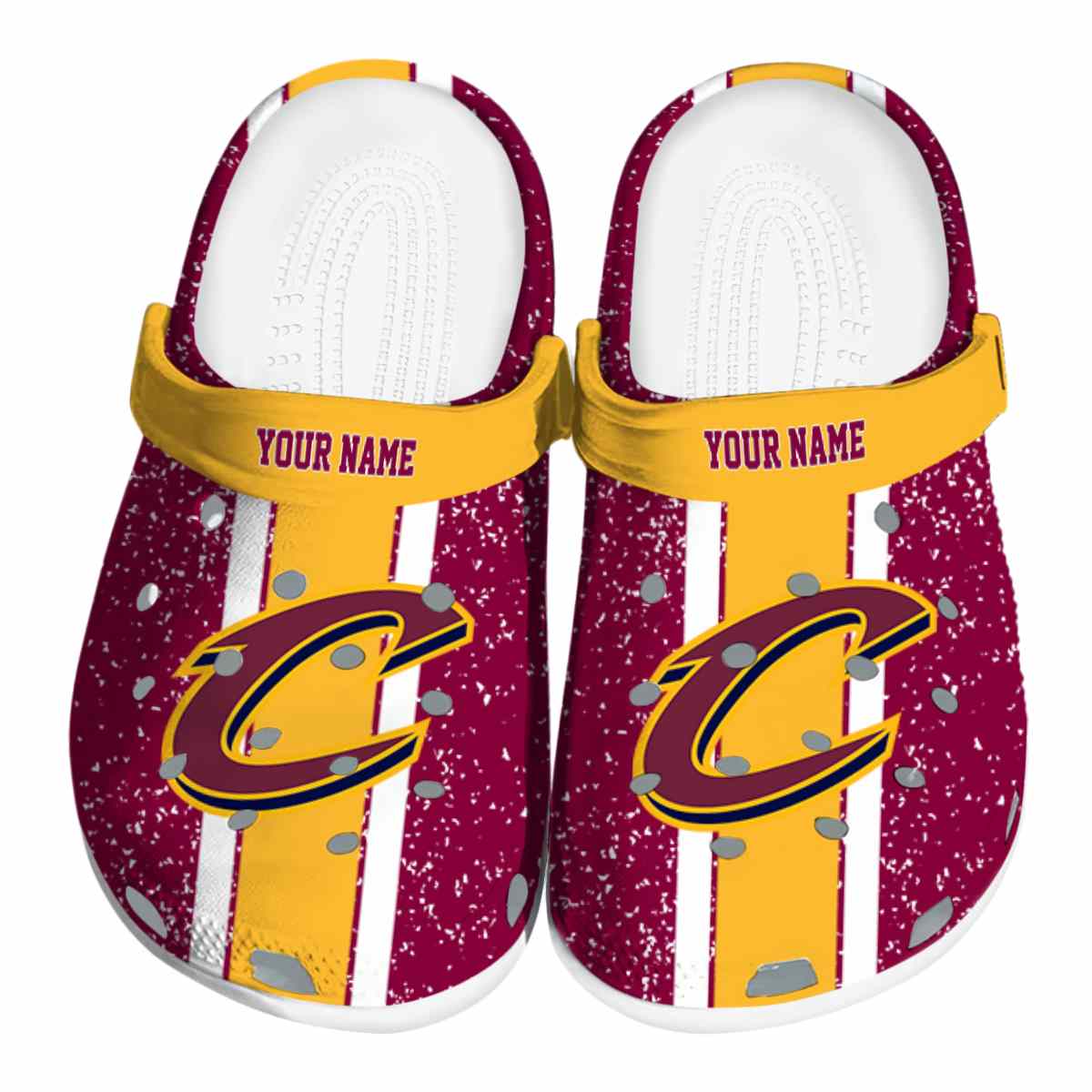footwearmerch cleveland cavaliers nba sport crocs crocband clogs shoes comfortable for men women and kids mw8ju