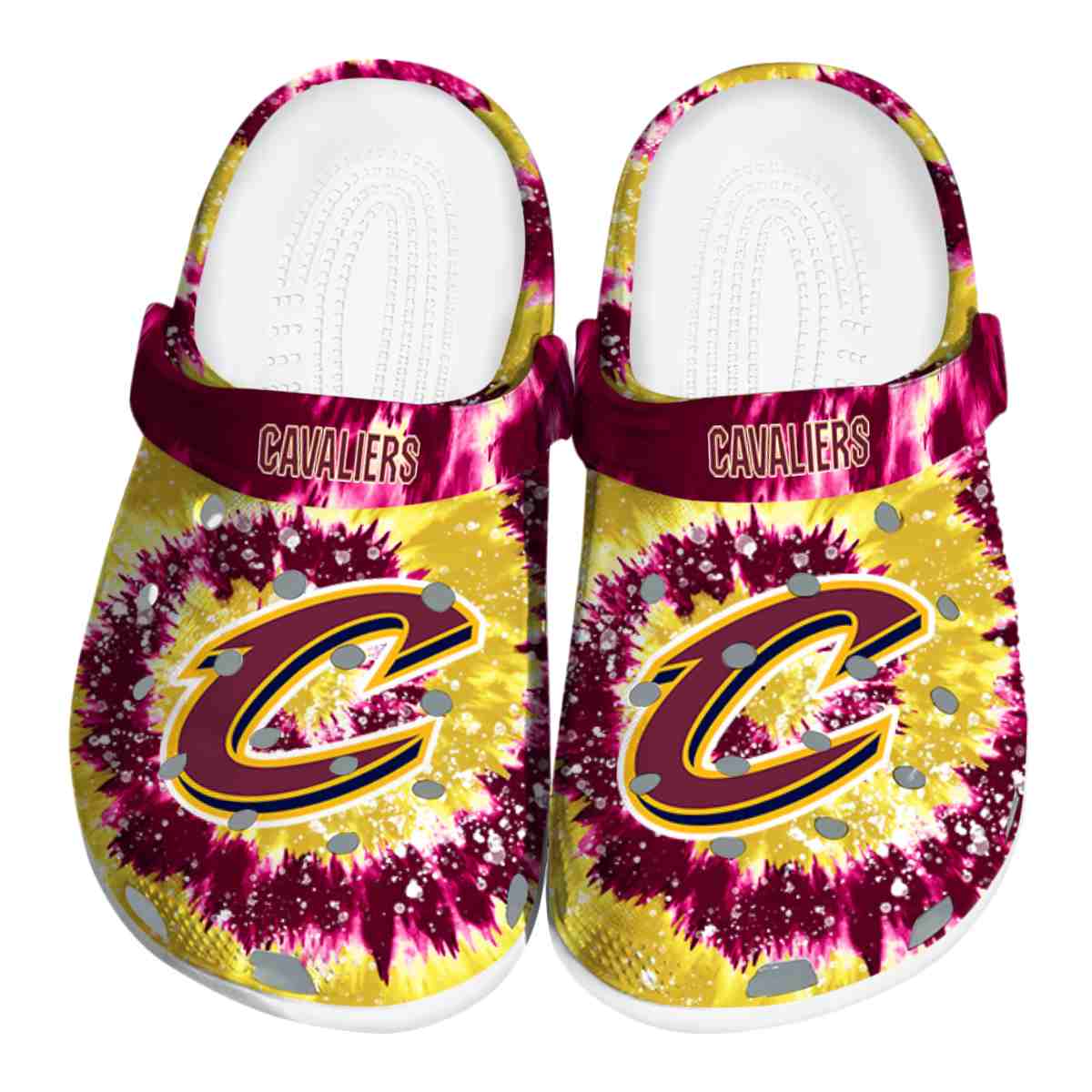 footwearmerch cleveland cavaliers nba sport crocs crocband clogs shoes comfortable for men women and kids obzro
