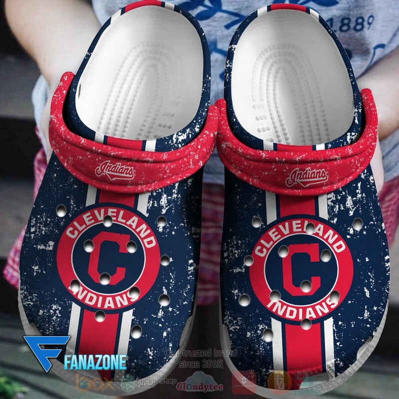 footwearmerch cleveland guardians mlb sport crocs clogs crocband shoes comfortable for men women and kids que7z