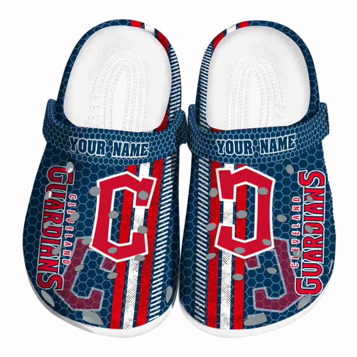 footwearmerch cleveland guardians mlb sport crocs crocband clogs shoes comfortable for men women and kids mgvpw