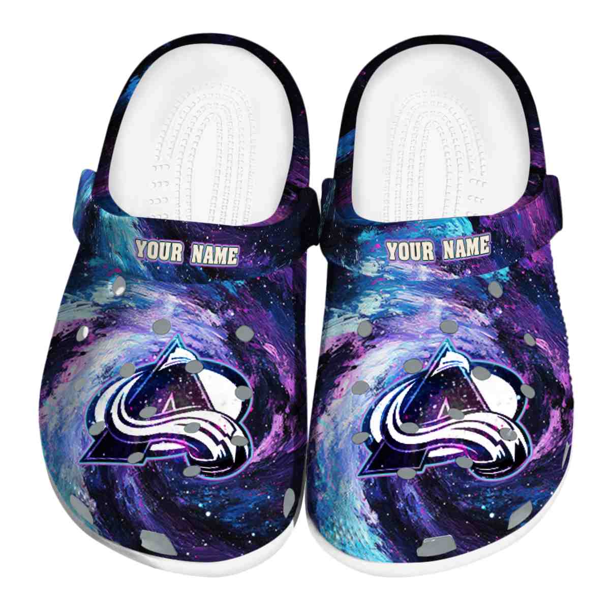 footwearmerch colorado avalanche nhl sport crocs crocband clogs shoes comfortable for men women and kids hufaf