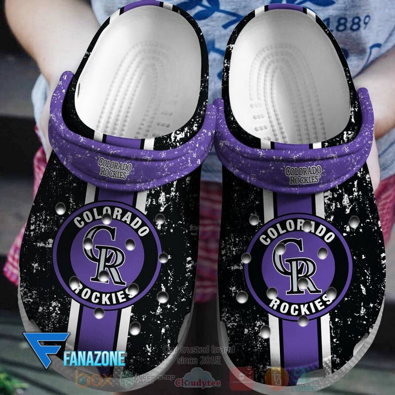 footwearmerch colorado rockies mlb sport crocs clogs crocband shoes comfortable for men women and kids 9oztj