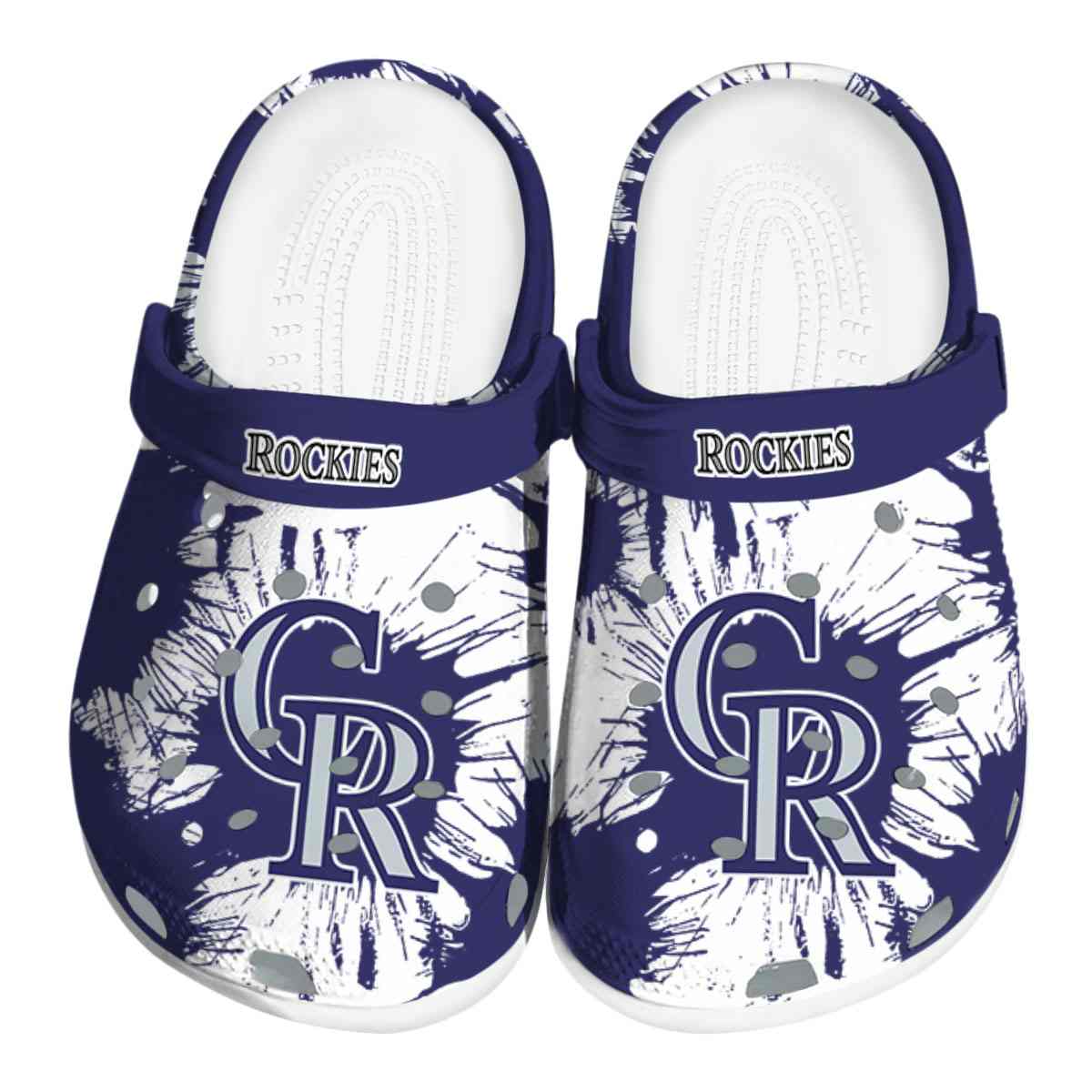 footwearmerch colorado rockies mlb sport crocs crocband clogs shoes comfortable for men women and kids 7bawv