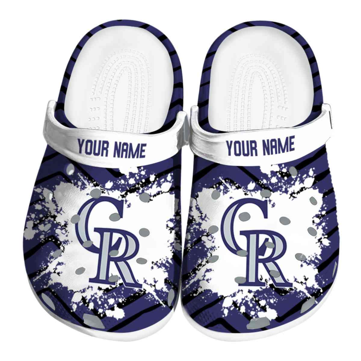 footwearmerch colorado rockies mlb sport crocs crocband clogs shoes comfortable for men women and kids efxjd