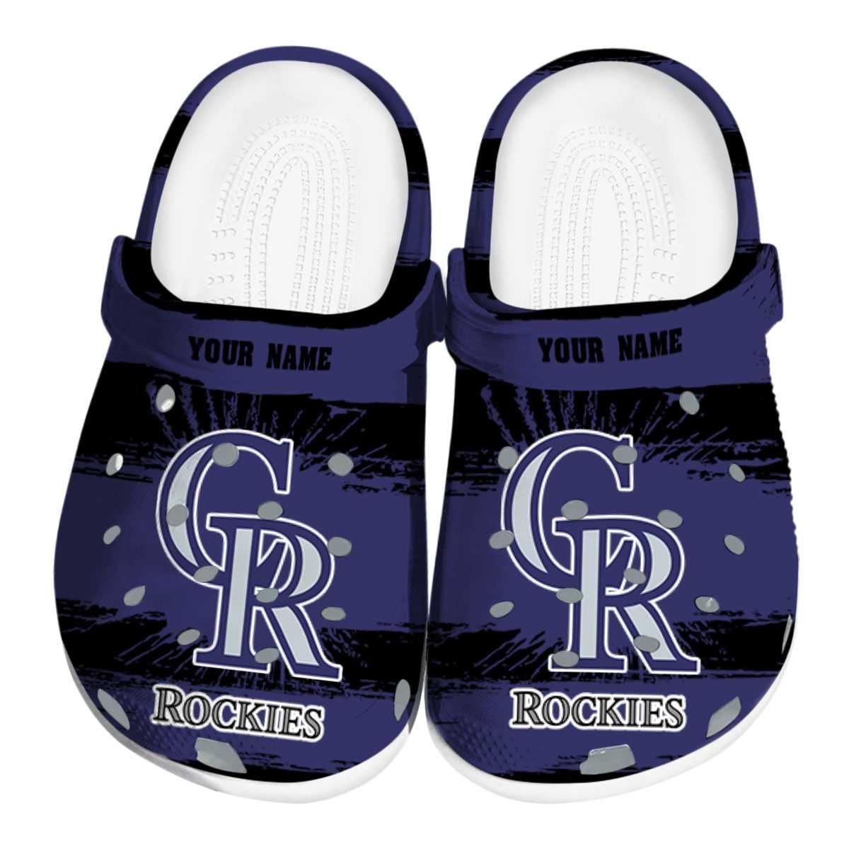 footwearmerch colorado rockies mlb sport crocs crocband clogs shoes comfortable for men women and kids n78bv