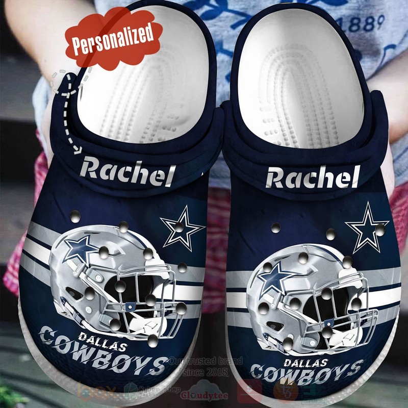 footwearmerch dallas cowboys nfl sport crocs crocband clogs shoes comfortable for men women and kids 6keg9