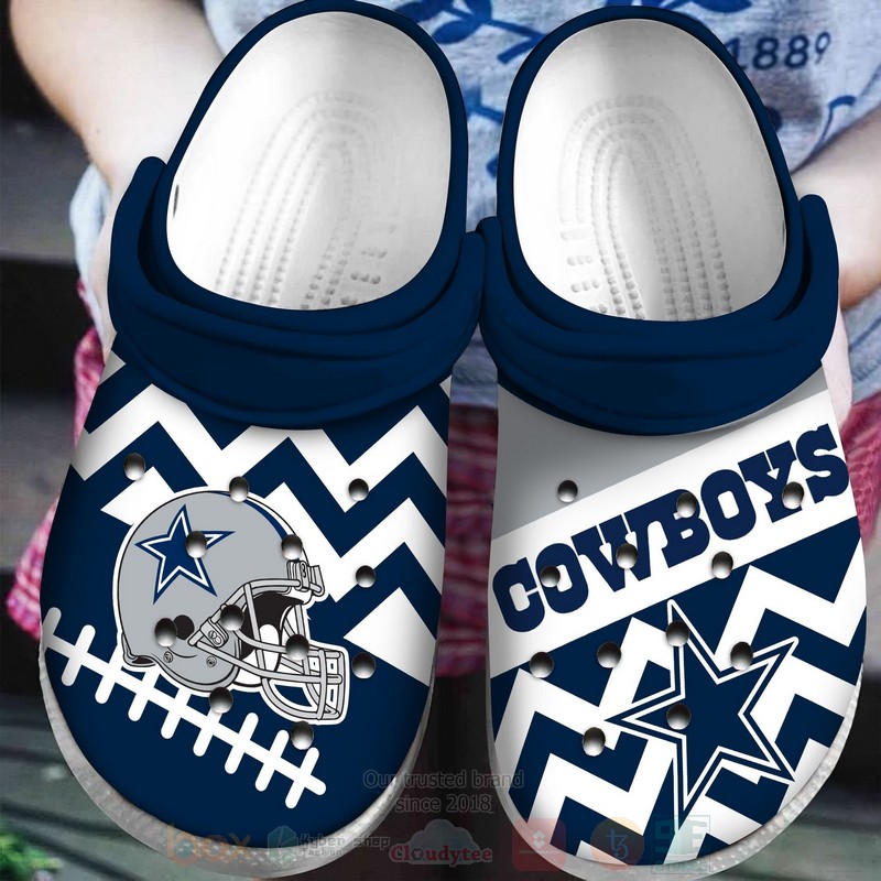 footwearmerch dallas cowboys nfl sport crocs crocband clogs shoes comfortable for men women and kids ix6ca