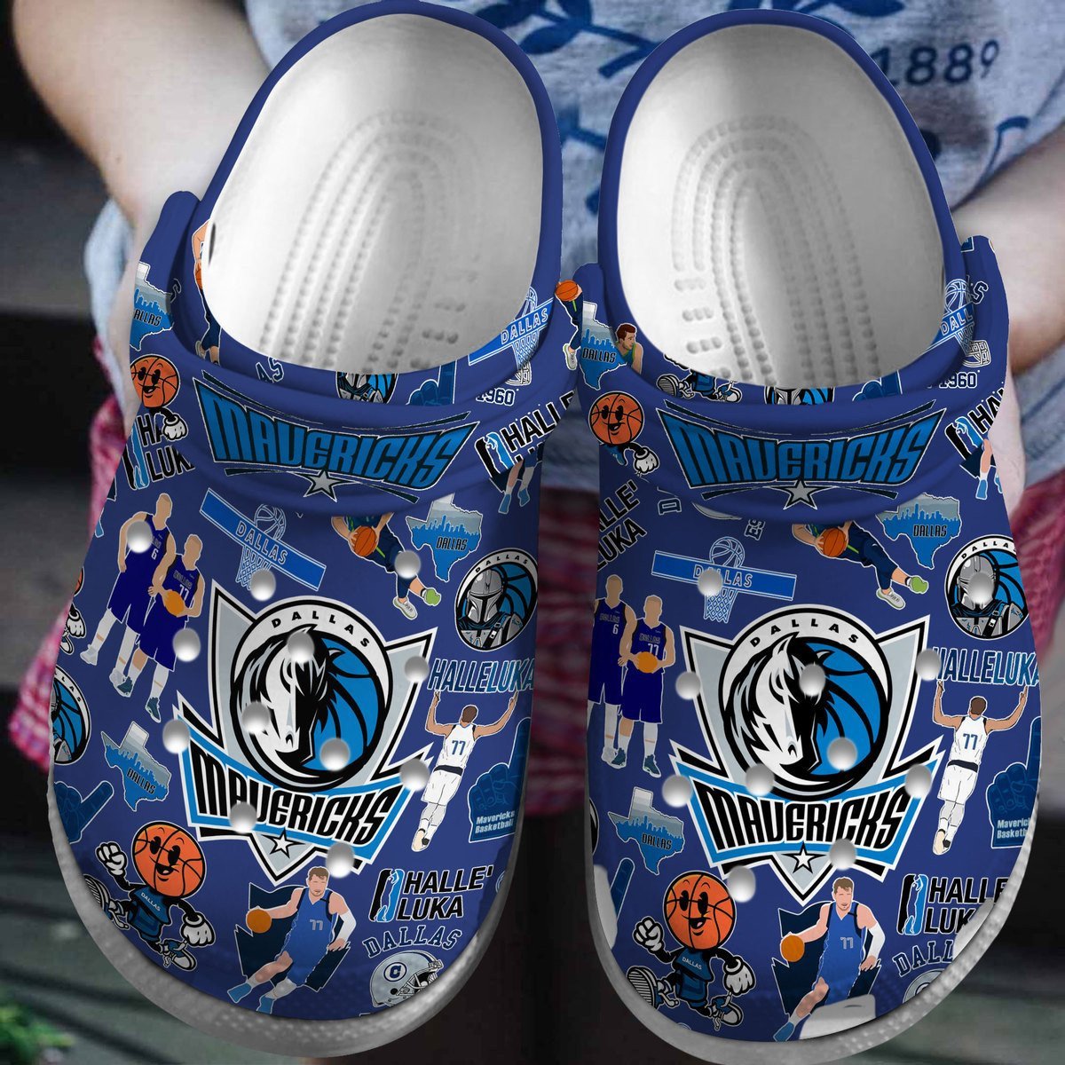 footwearmerch dallas mavericks nba sport crocs crocband clogs shoes comfortable for men women and kids 9ouxn