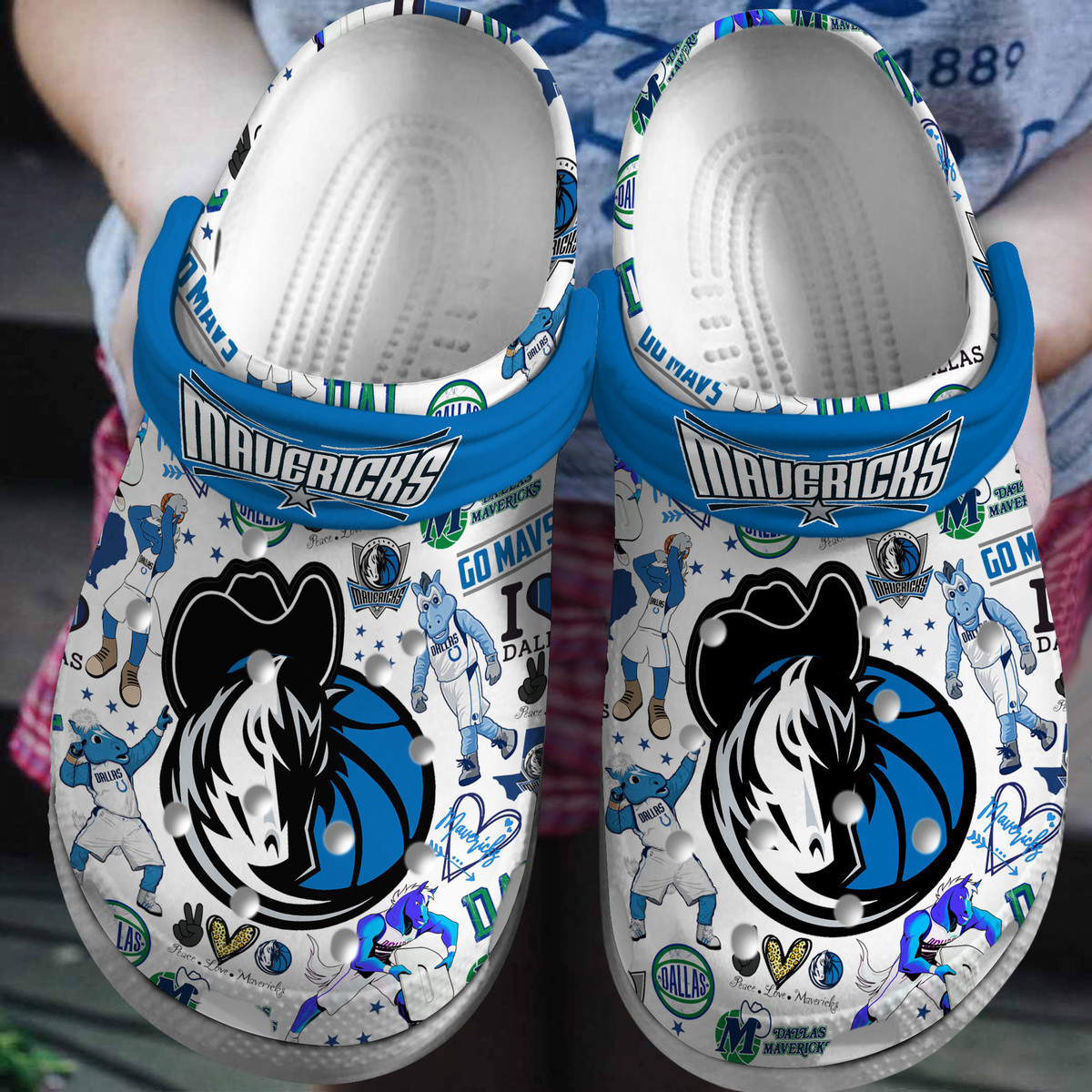 footwearmerch dallas mavericks nba sport crocs crocband clogs shoes comfortable for men women and kids c1mjb