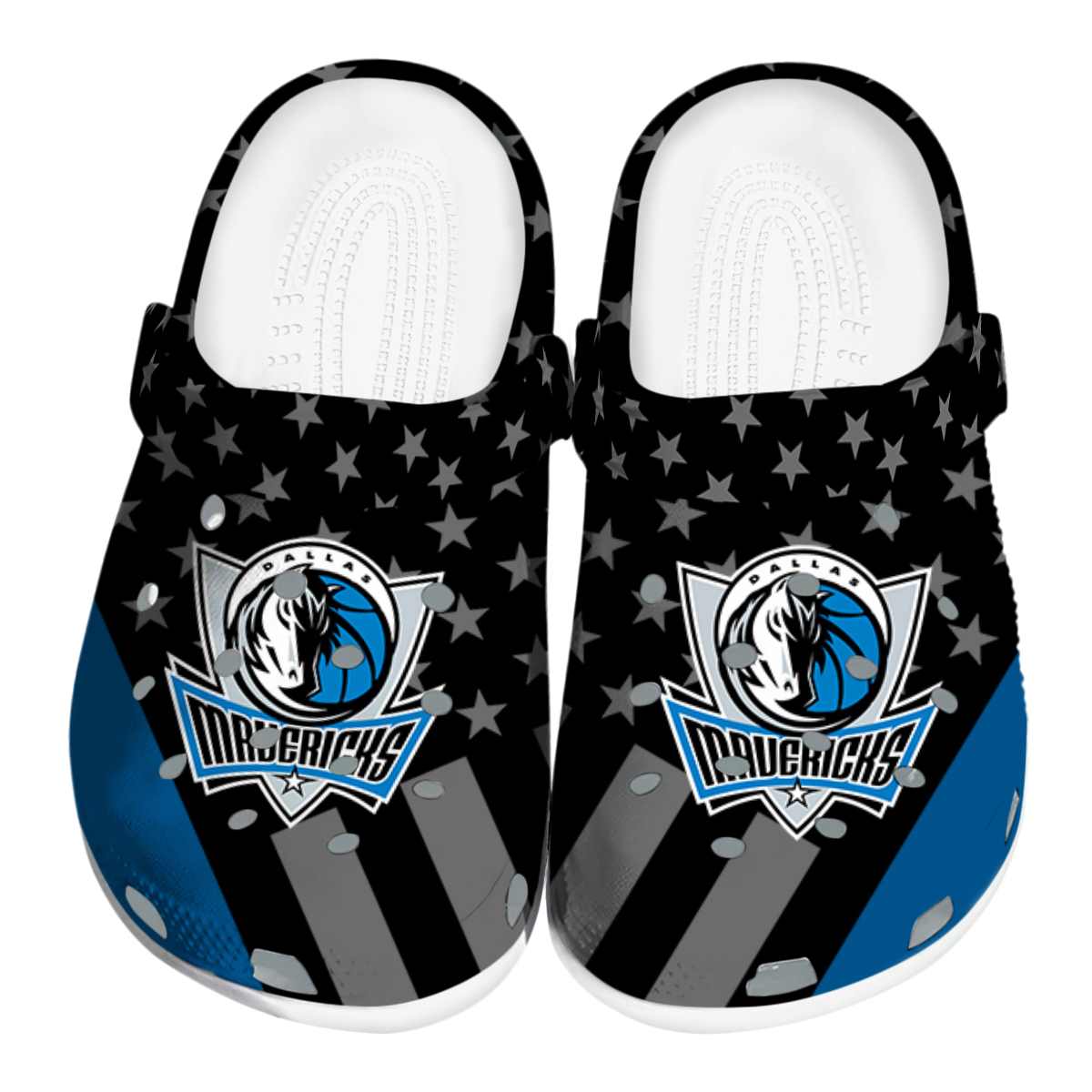 footwearmerch dallas mavericks nba sport crocs crocband clogs shoes comfortable for men women and kids smsy5
