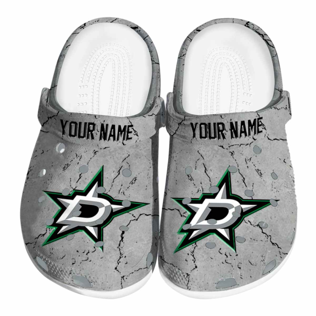 footwearmerch dallas stars nhl sport crocs crocband clogs shoes comfortable for men women and kids f5bcp