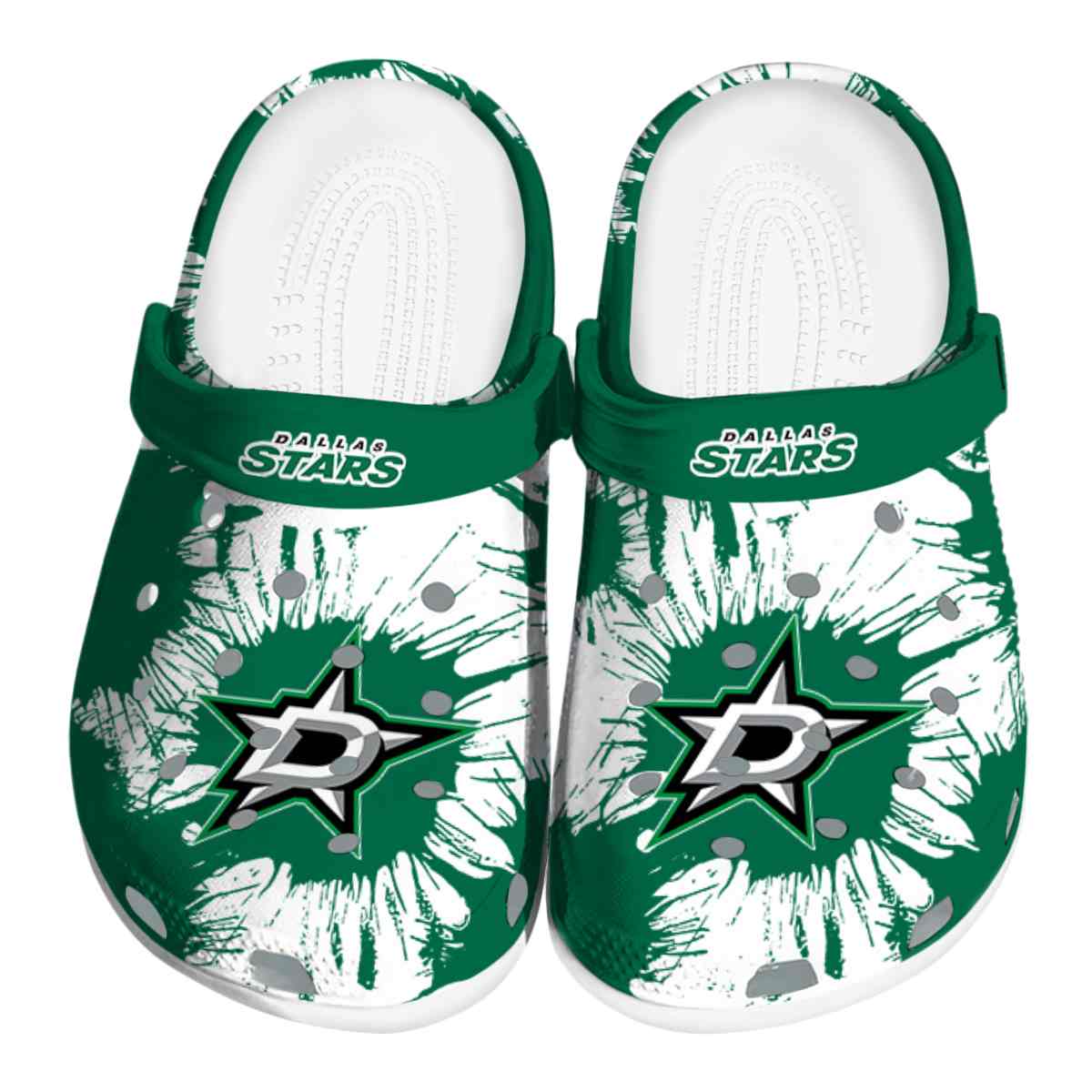 footwearmerch dallas stars nhl sport crocs crocband clogs shoes comfortable for men women and kids ojhlw