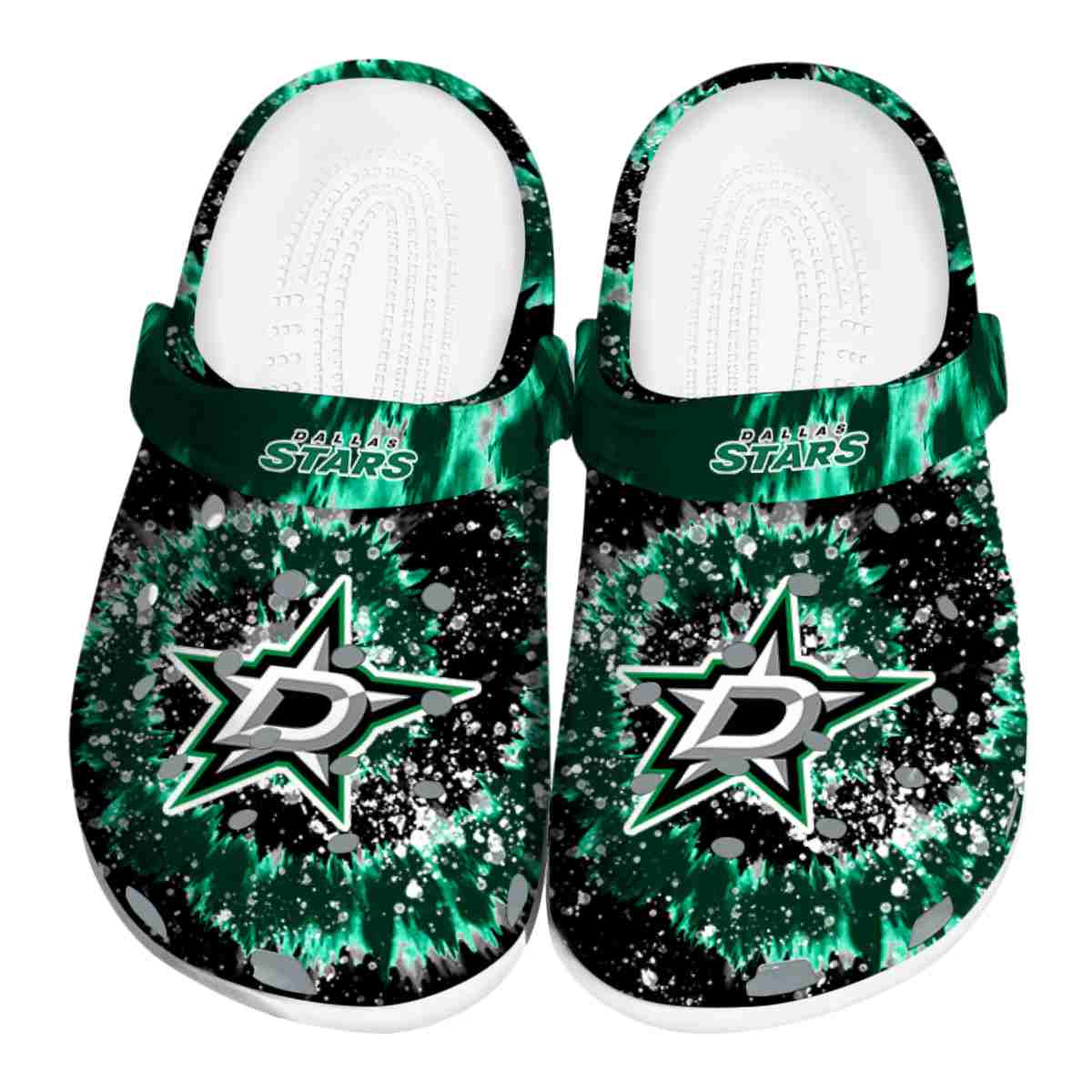 footwearmerch dallas stars nhl sport crocs crocband clogs shoes comfortable for men women and kids reb8y
