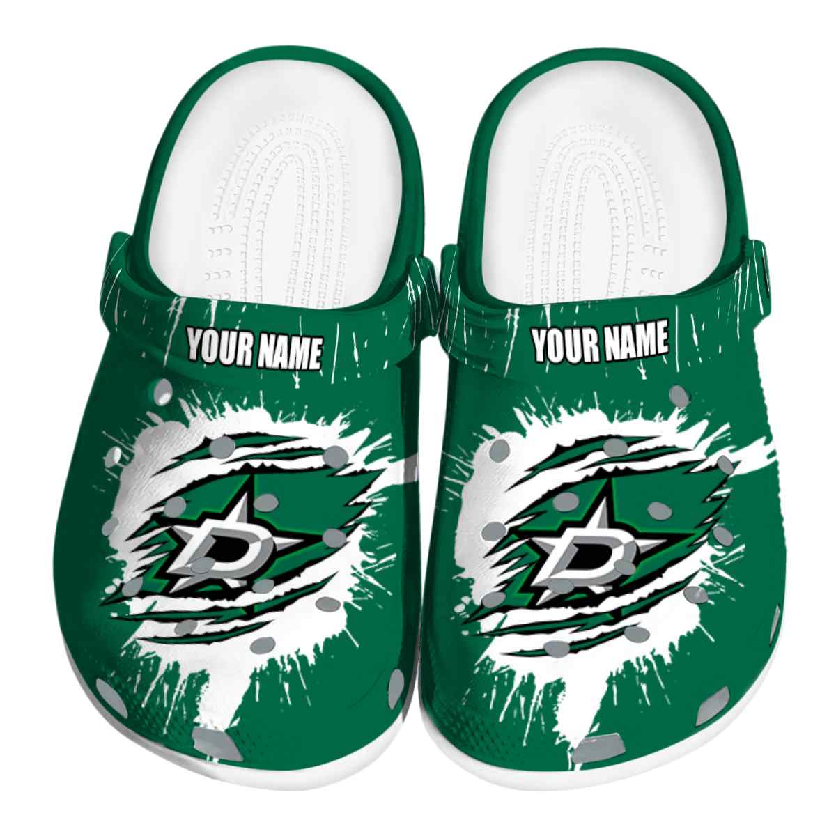 footwearmerch dallas stars nhl sport crocs crocband clogs shoes comfortable for men women and kids wiiug