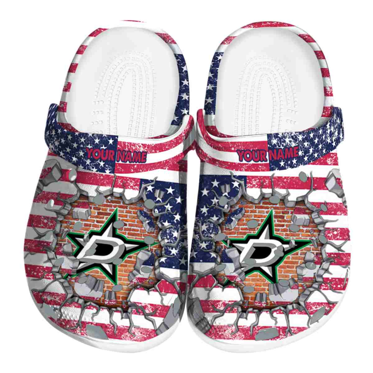 footwearmerch dallas stars nhl sport crocs crocband clogs shoes comfortable for men women and kids xw7tg
