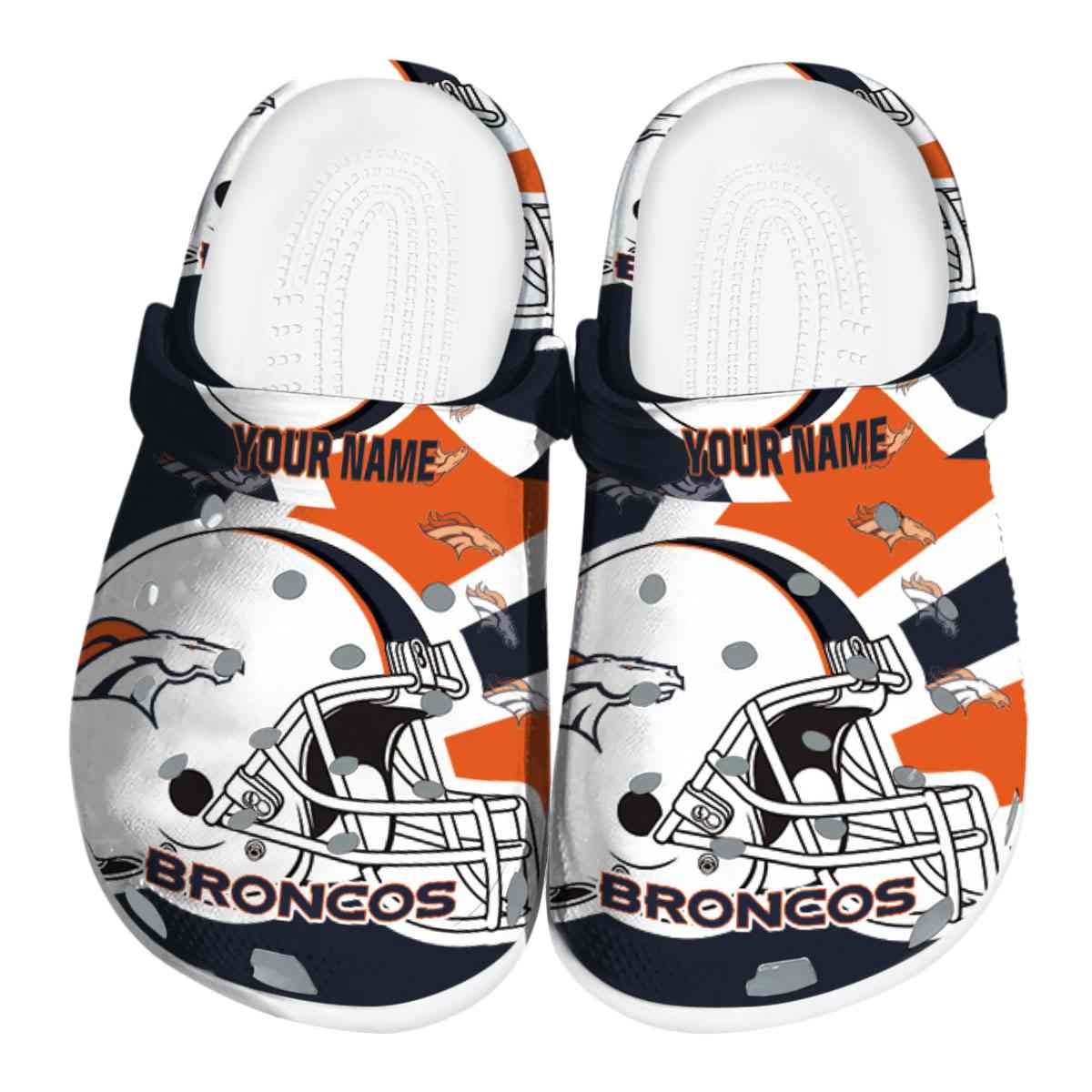 footwearmerch denver broncos nfl sport crocs crocband clogs shoes comfortable for men women and kids 0zlxj