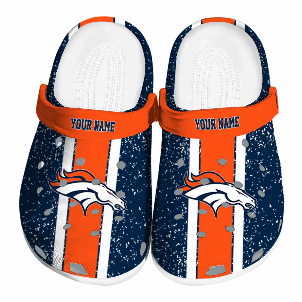 footwearmerch denver broncos nfl sport crocs crocband clogs shoes comfortable for men women and kids qp4vo