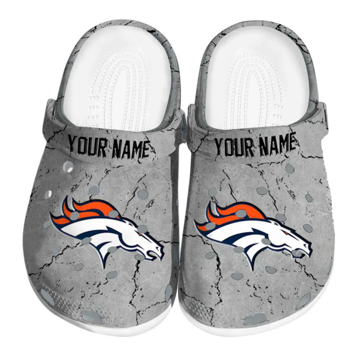 footwearmerch denver broncos nfl sport crocs crocband clogs shoes comfortable for men women and kids wvd8x