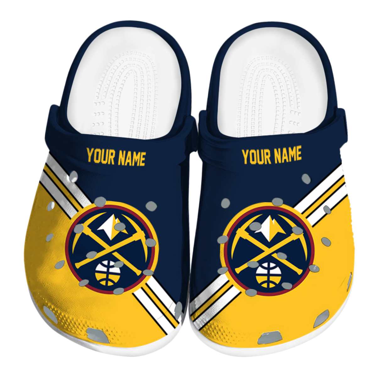 footwearmerch denver nuggets nba sport crocs crocband clogs shoes comfortable for men women and kids ce5rr
