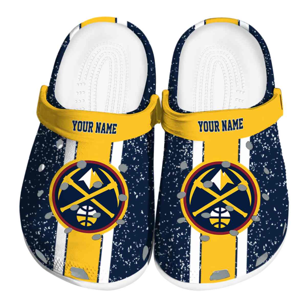 footwearmerch denver nuggets nba sport crocs crocband clogs shoes comfortable for men women and kids f8cjz