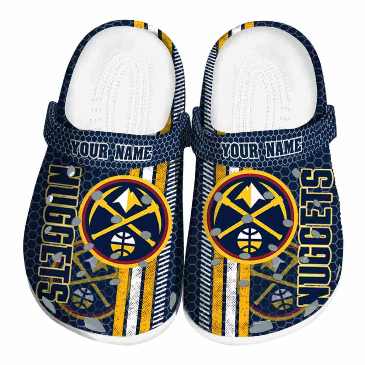 footwearmerch denver nuggets nba sport crocs crocband clogs shoes comfortable for men women and kids vev3i