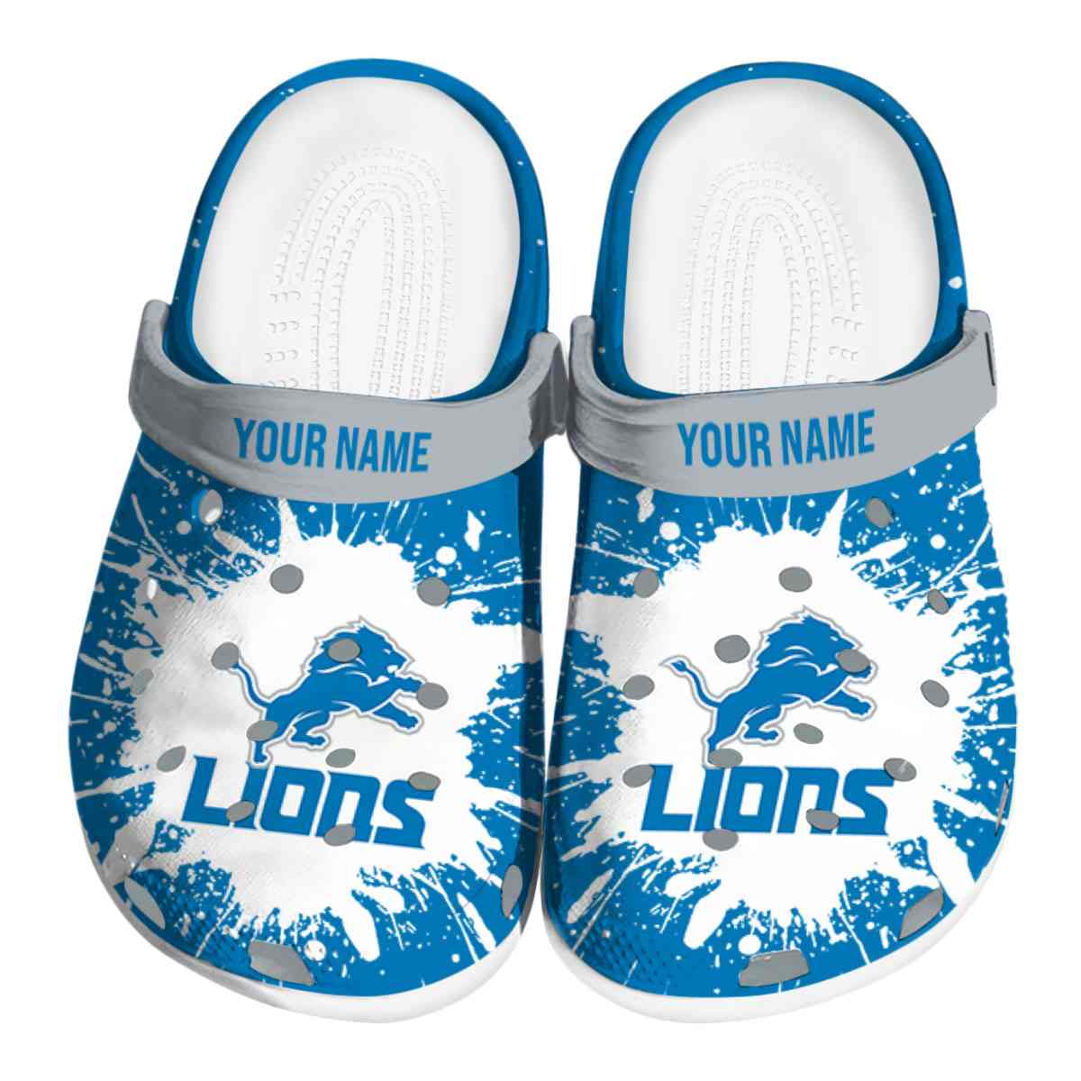 footwearmerch detroit lions nfl sport crocs crocband clogs shoes comfortable for men women and kids m4fgq