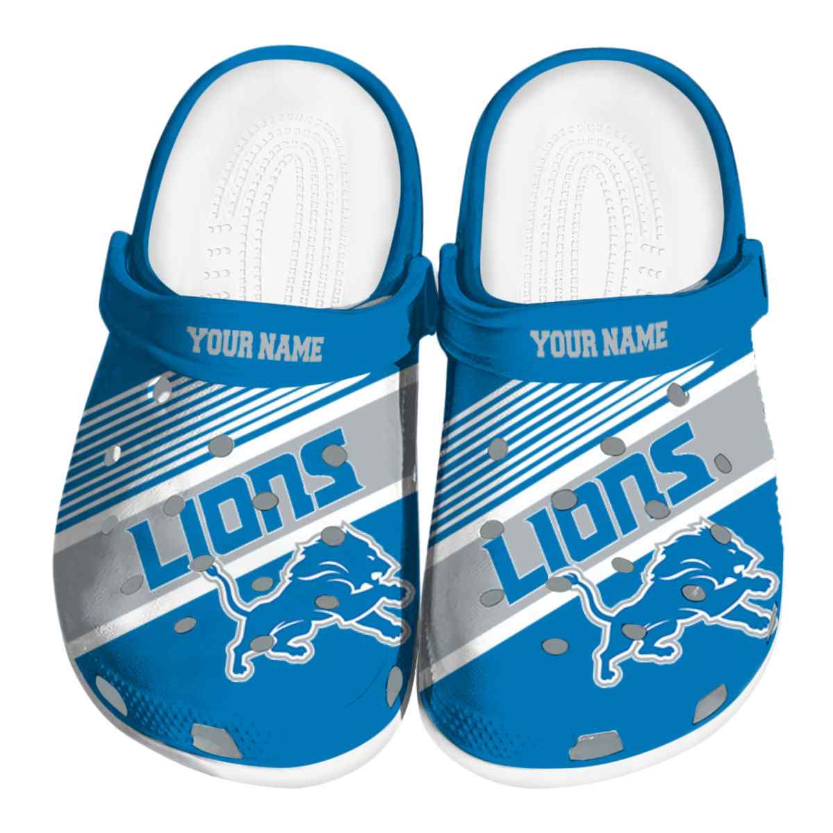 footwearmerch detroit lions nfl sport crocs crocband clogs shoes comfortable for men women and kids nv5f7