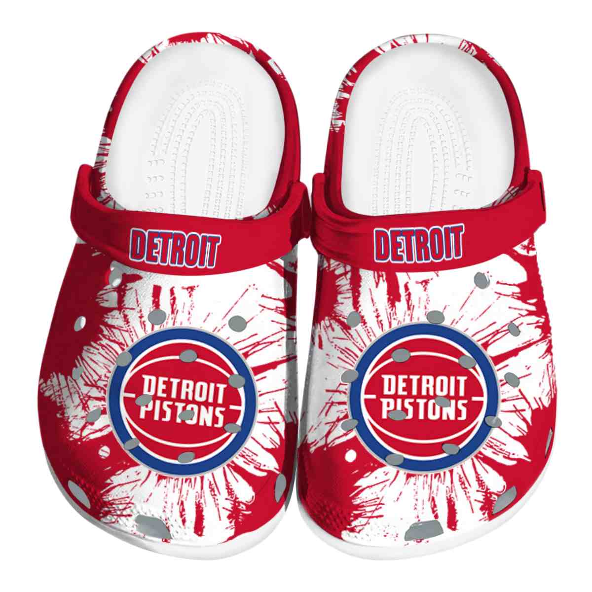 footwearmerch detroit pistons nba sport crocs crocband clogs shoes comfortable for men women and kids lpikc