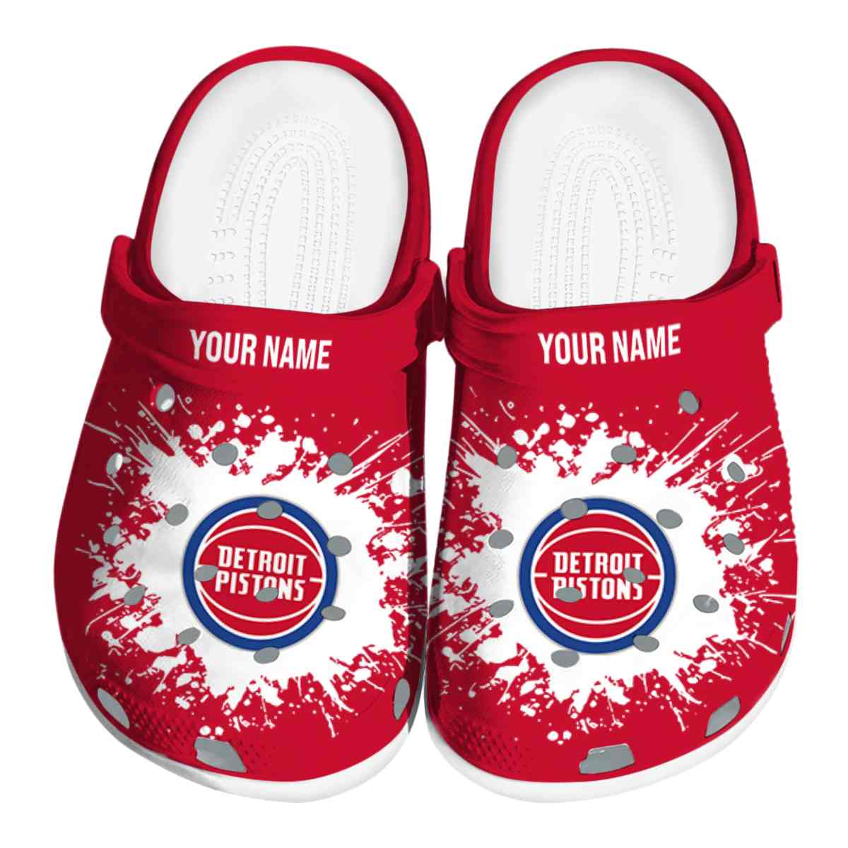 footwearmerch detroit pistons nba sport crocs crocband clogs shoes comfortable for men women and kids q2vxp