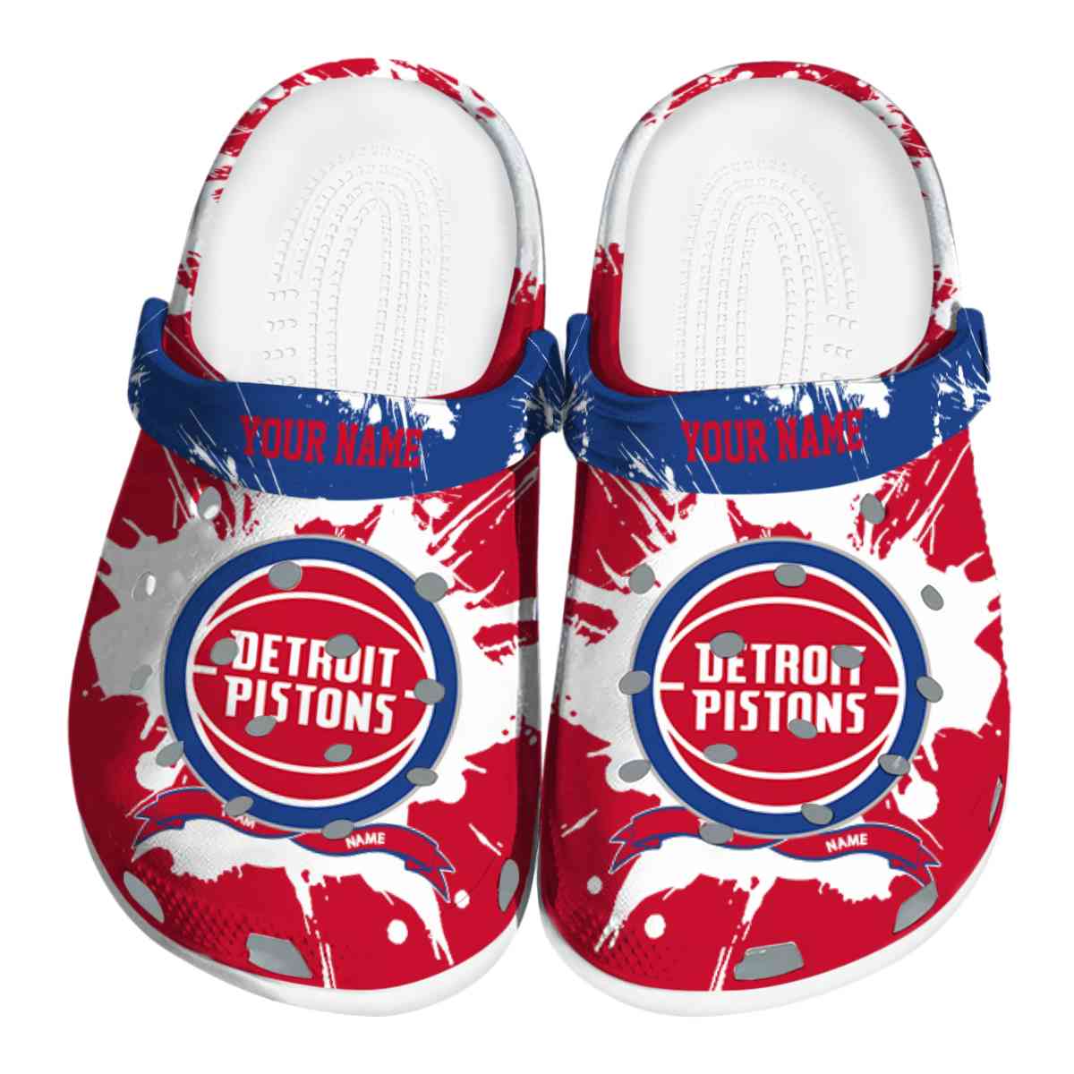 footwearmerch detroit pistons nba sport crocs crocband clogs shoes comfortable for men women and kids qvabh