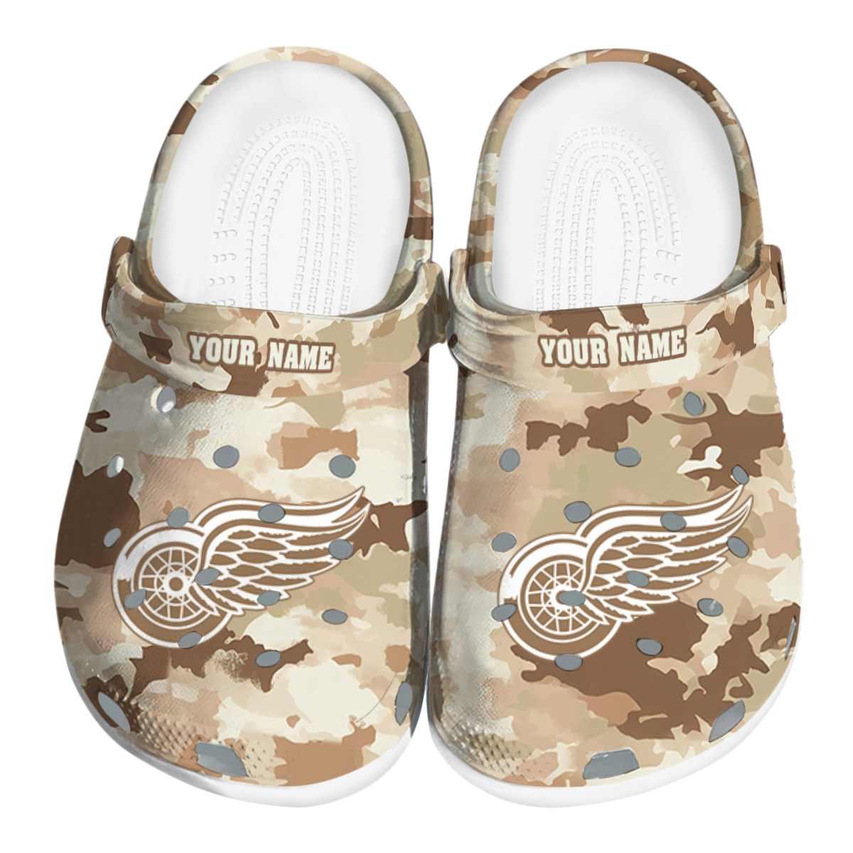 footwearmerch detroit red wings nhl sport crocs crocband clogs shoes comfortable for men women and kids u5pbq
