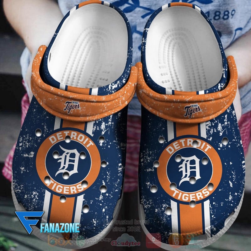 footwearmerch detroit tigers mlb sport crocs clogs crocband shoes comfortable for men women and kids yqy44
