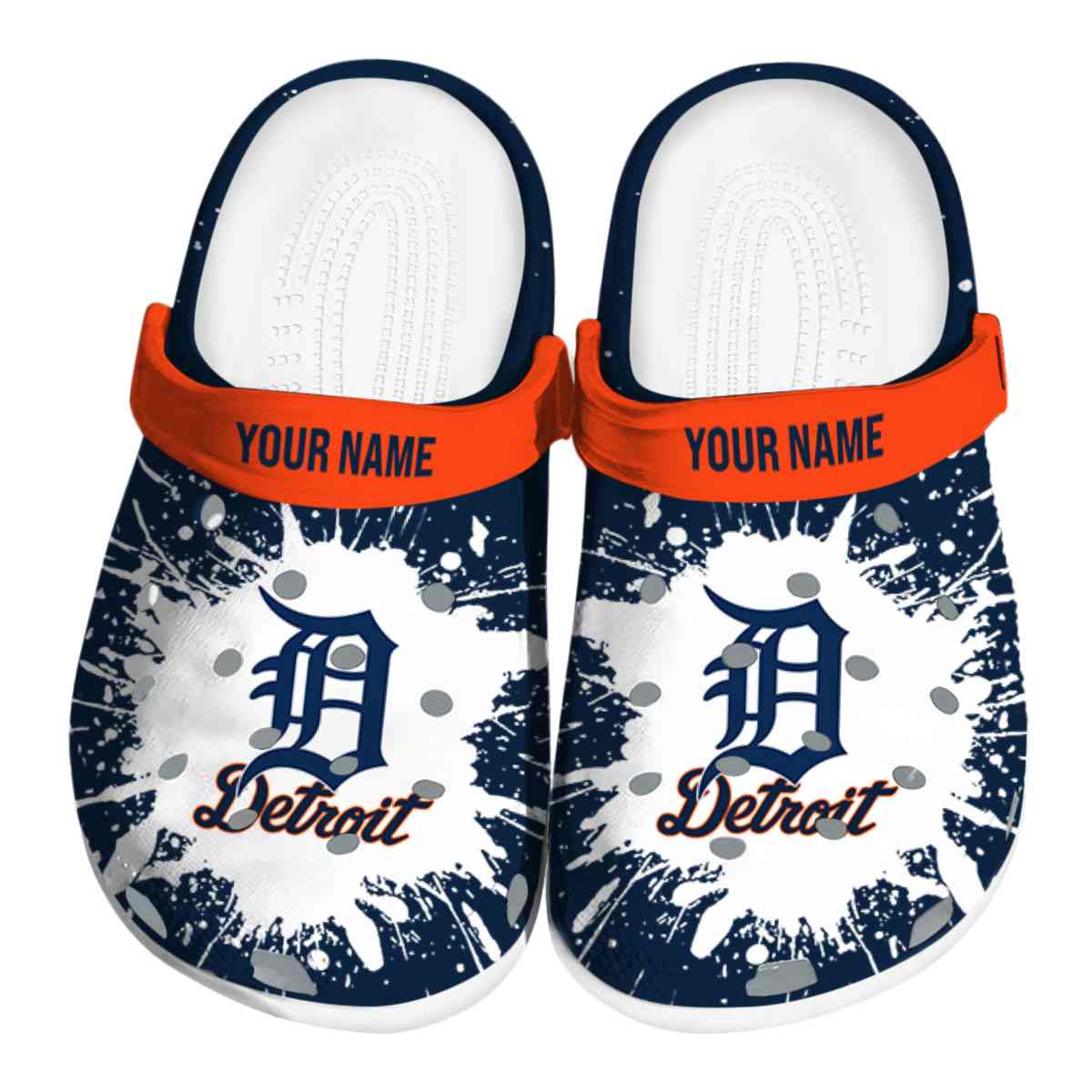 footwearmerch detroit tigers mlb sport crocs crocband clogs shoes comfortable for men women and kids 70vwq