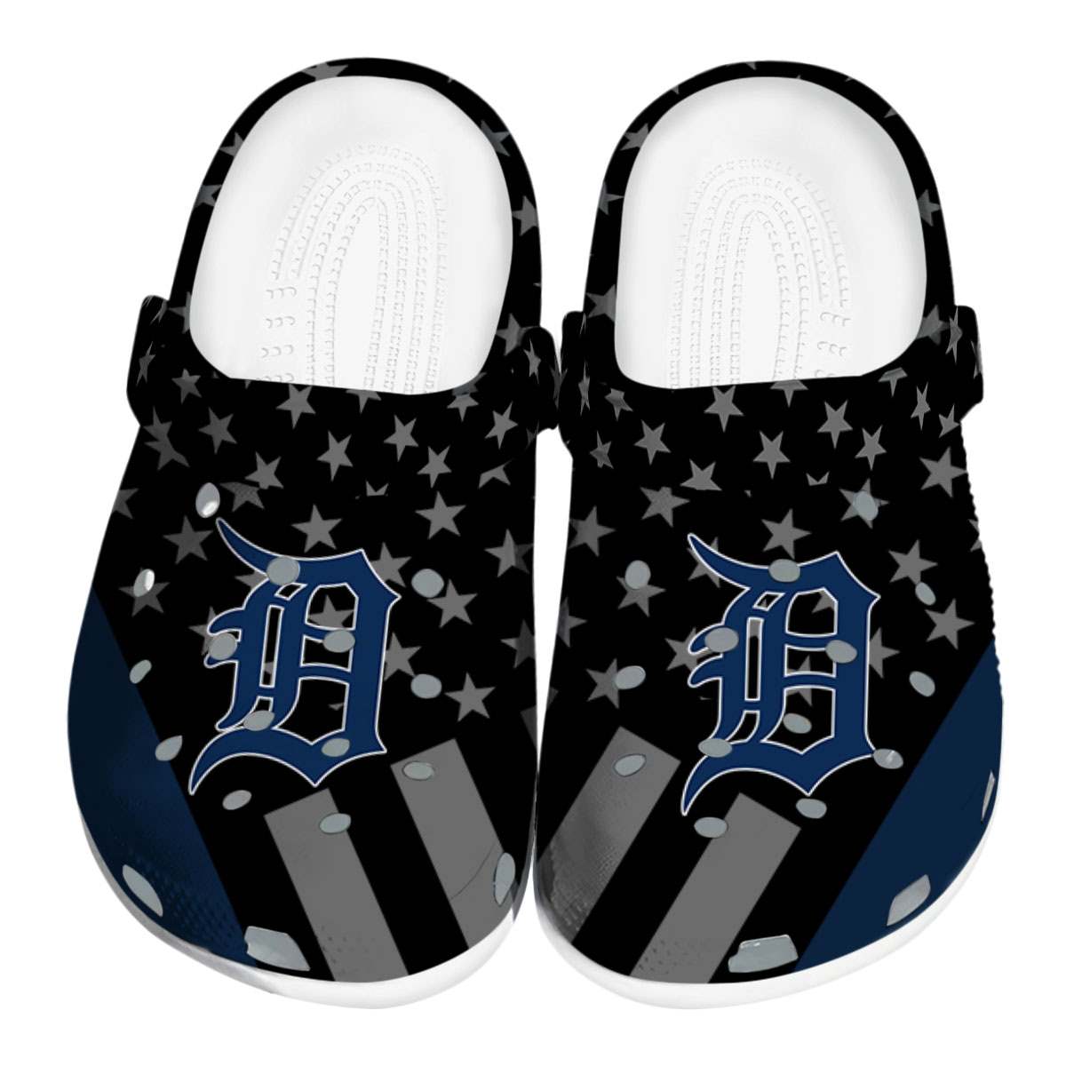 footwearmerch detroit tigers mlb sport crocs crocband clogs shoes comfortable for men women and kids 7h85f
