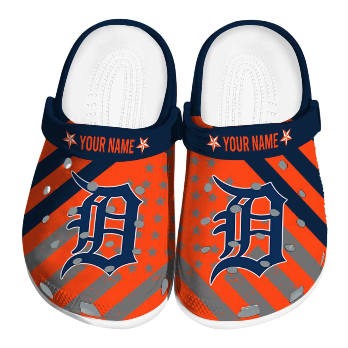 footwearmerch detroit tigers mlb sport crocs crocband clogs shoes comfortable for men women and kids a2a7b
