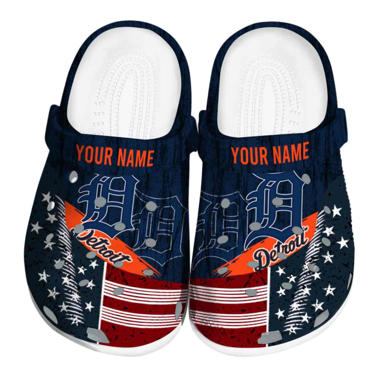 footwearmerch detroit tigers mlb sport crocs crocband clogs shoes comfortable for men women and kids aakps
