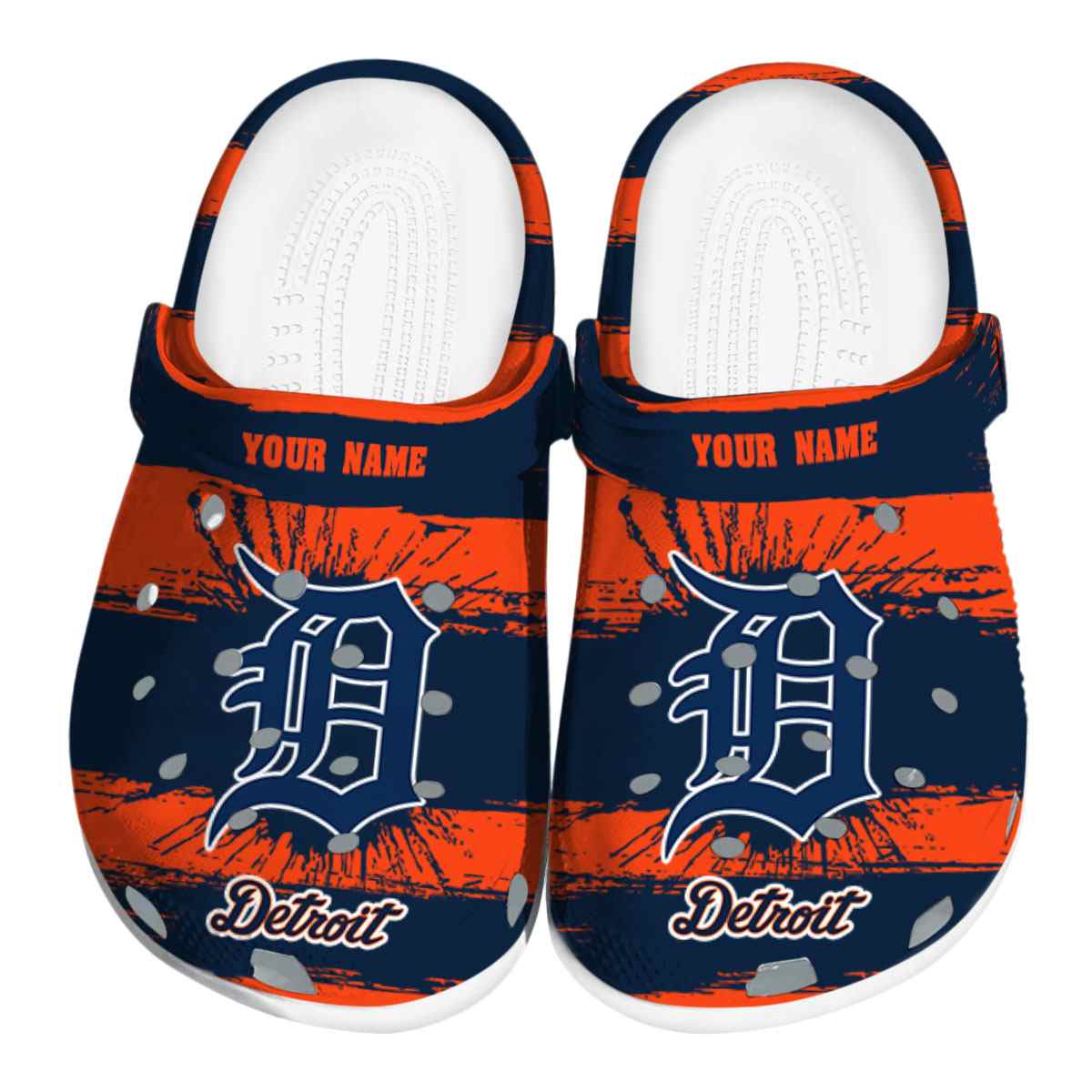 footwearmerch detroit tigers mlb sport crocs crocband clogs shoes comfortable for men women and kids bz5qu