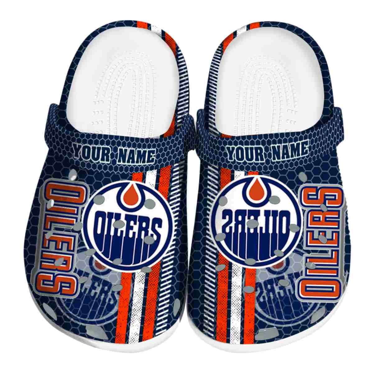 footwearmerch edmonton oilers nhl sport crocs crocband clogs shoes comfortable for men women and kids 9o4tm