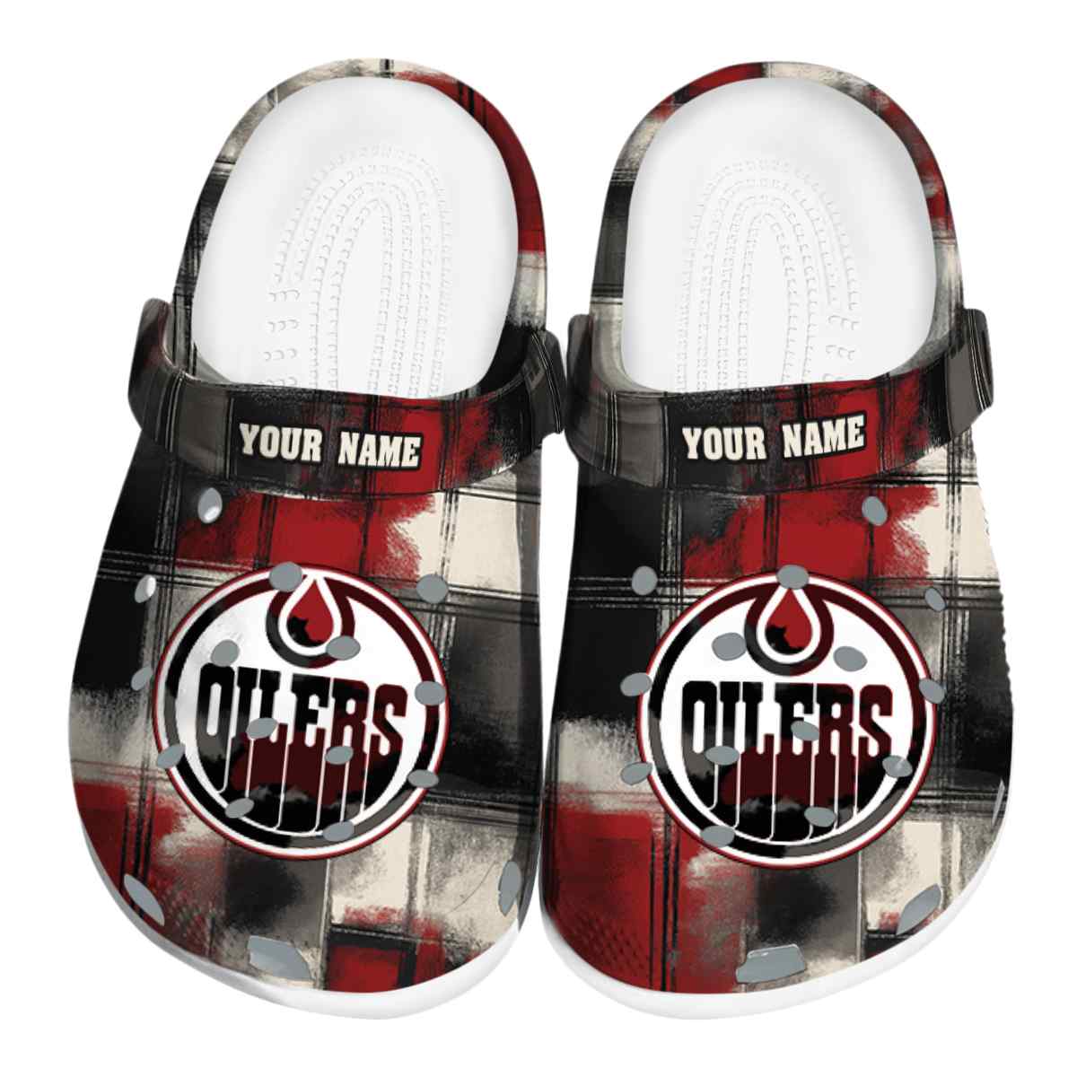 footwearmerch edmonton oilers nhl sport crocs crocband clogs shoes comfortable for men women and kids aem0x
