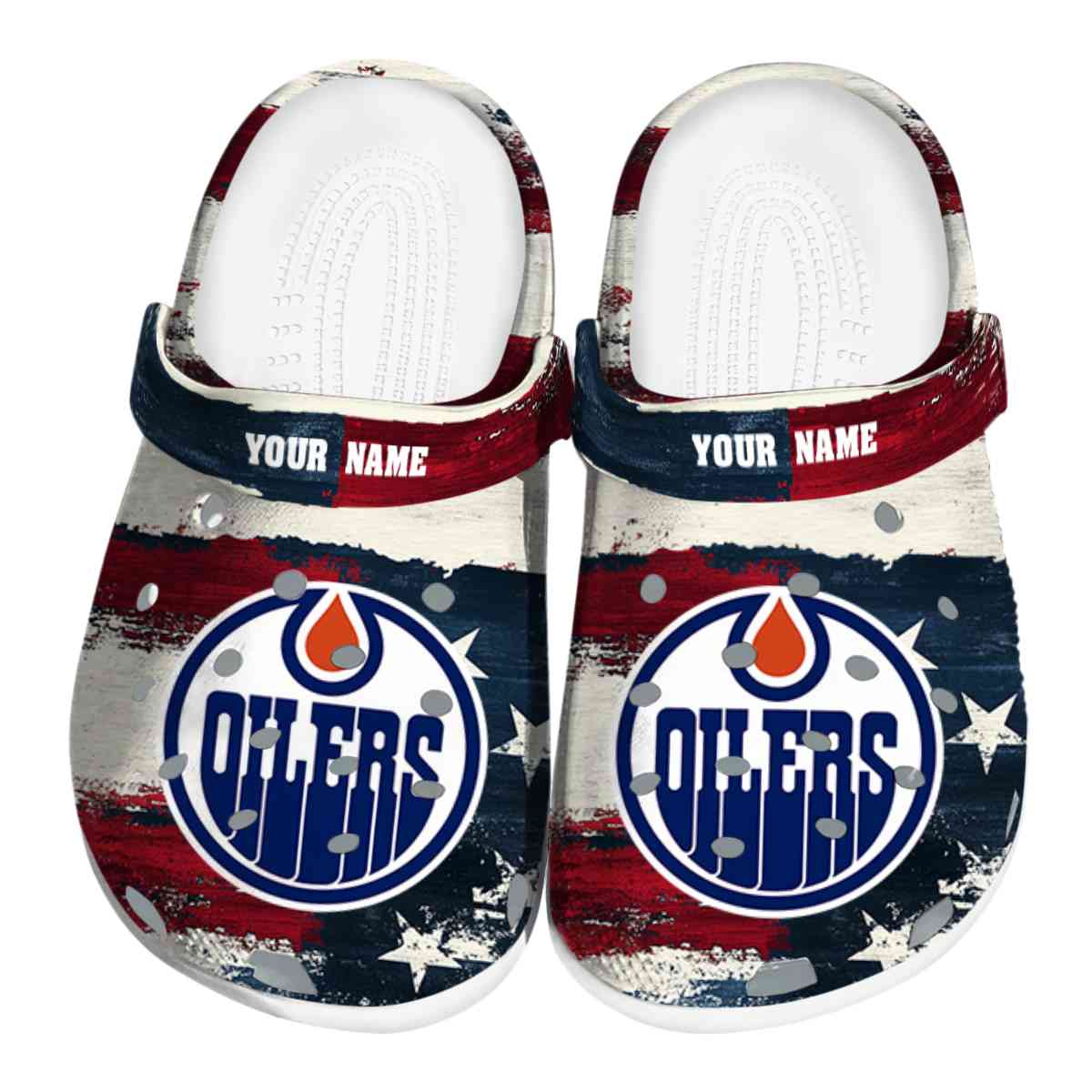 footwearmerch edmonton oilers nhl sport crocs crocband clogs shoes comfortable for men women and kids ec8zt