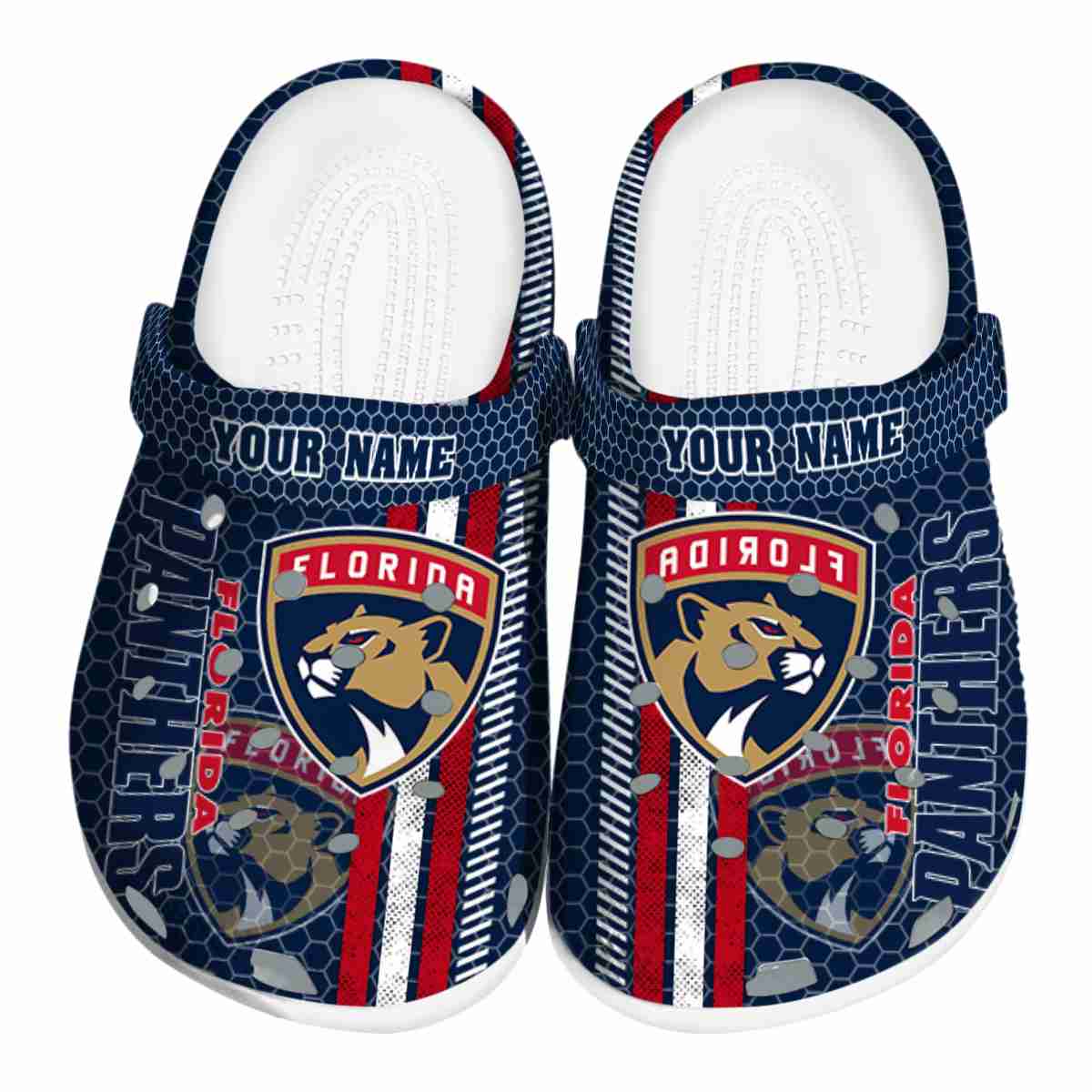 footwearmerch florida panthers nhl sport crocs crocband clogs shoes comfortable for men women and kids sykme