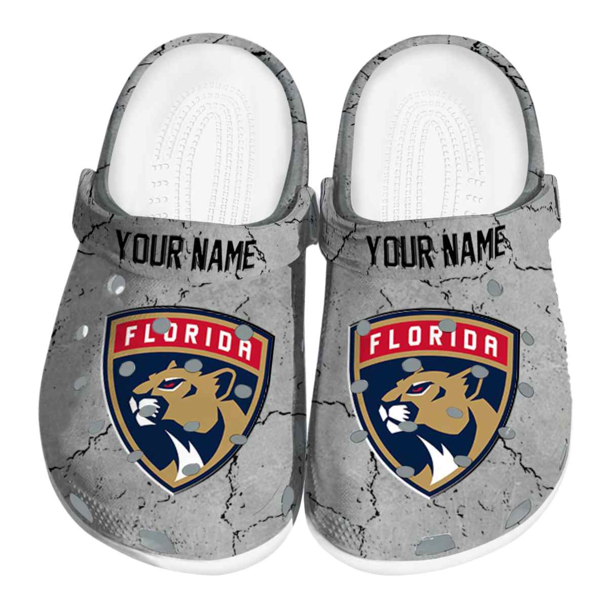 footwearmerch florida panthers nhl sport crocs crocband clogs shoes comfortable for men women and kids wwahf