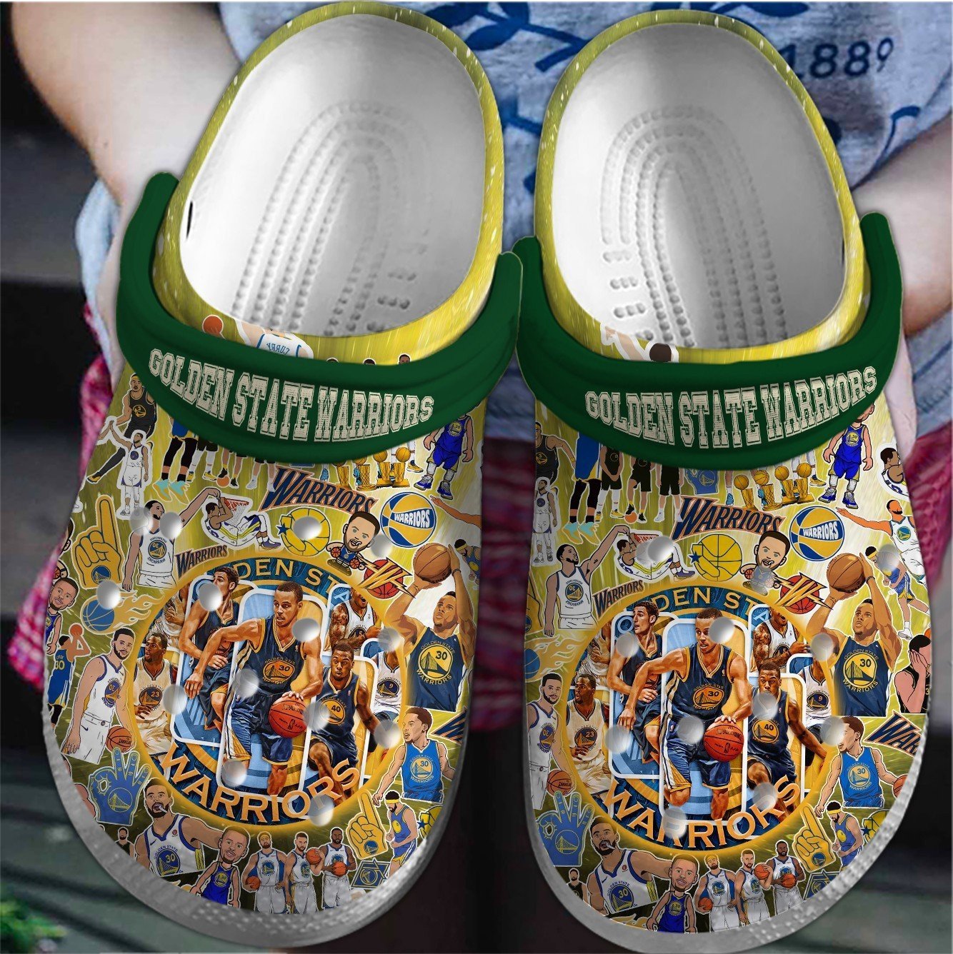 footwearmerch golden state warriors nba sport clogs ce1cb