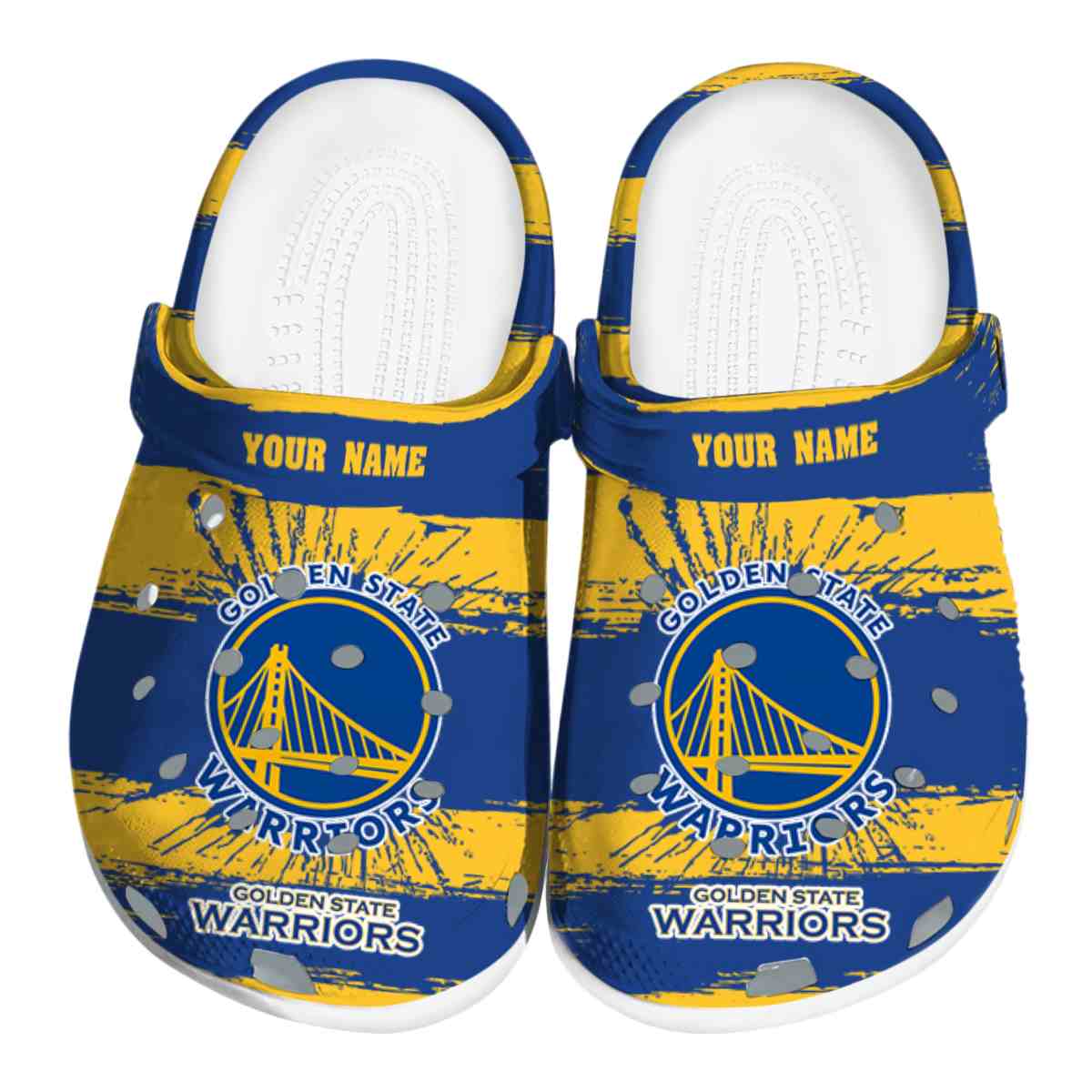 footwearmerch golden state warriors nba sport crocs crocband clogs shoes comfortable for men women and kids 3pd67