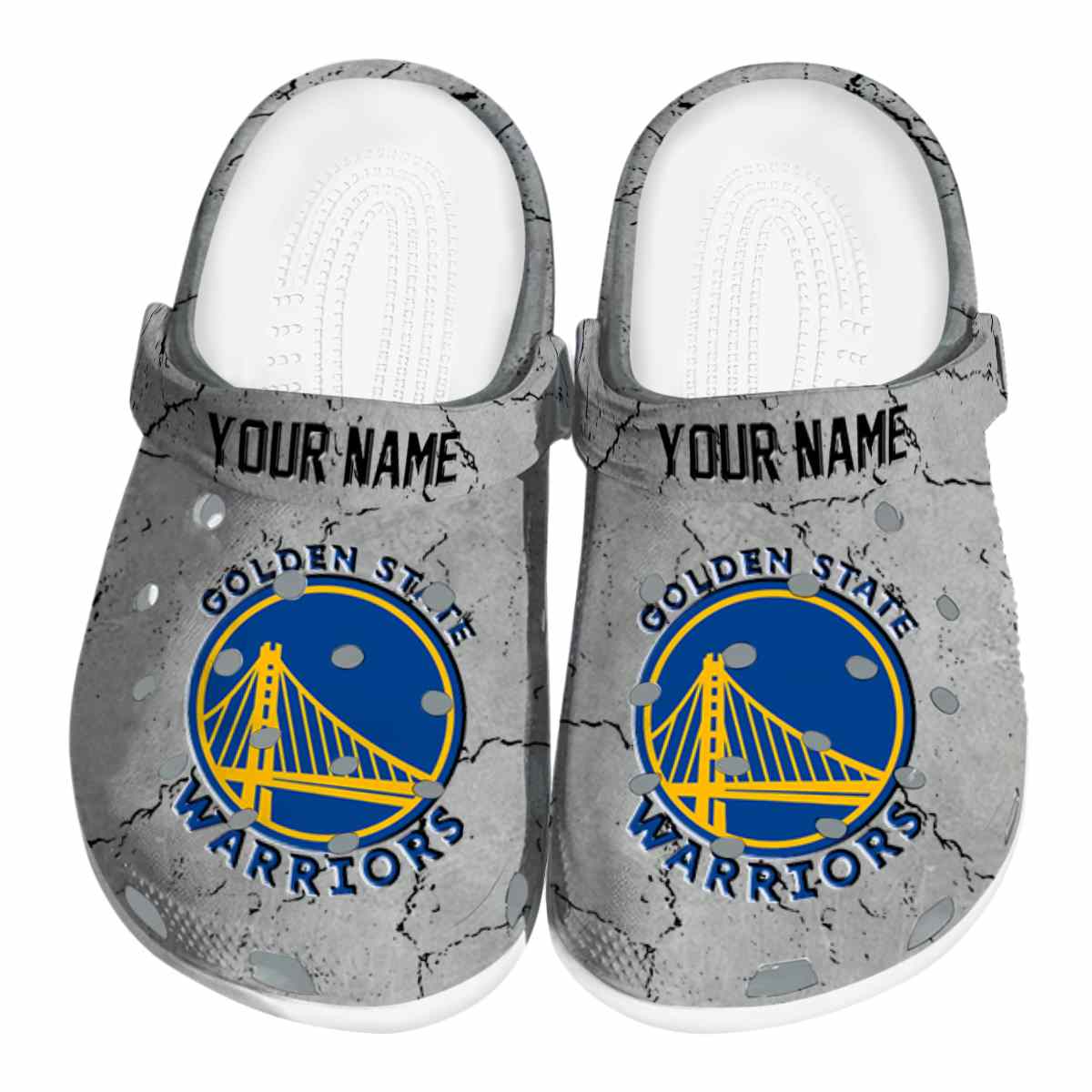 footwearmerch golden state warriors nba sport crocs crocband clogs shoes comfortable for men women and kids bgxm5