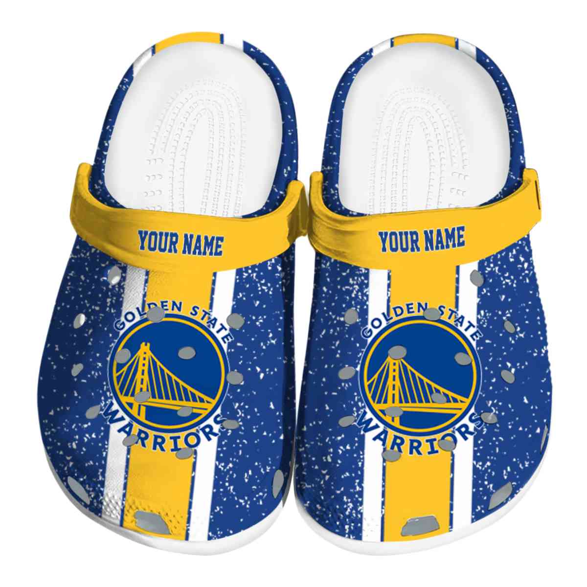 footwearmerch golden state warriors nba sport crocs crocband clogs shoes comfortable for men women and kids guq37