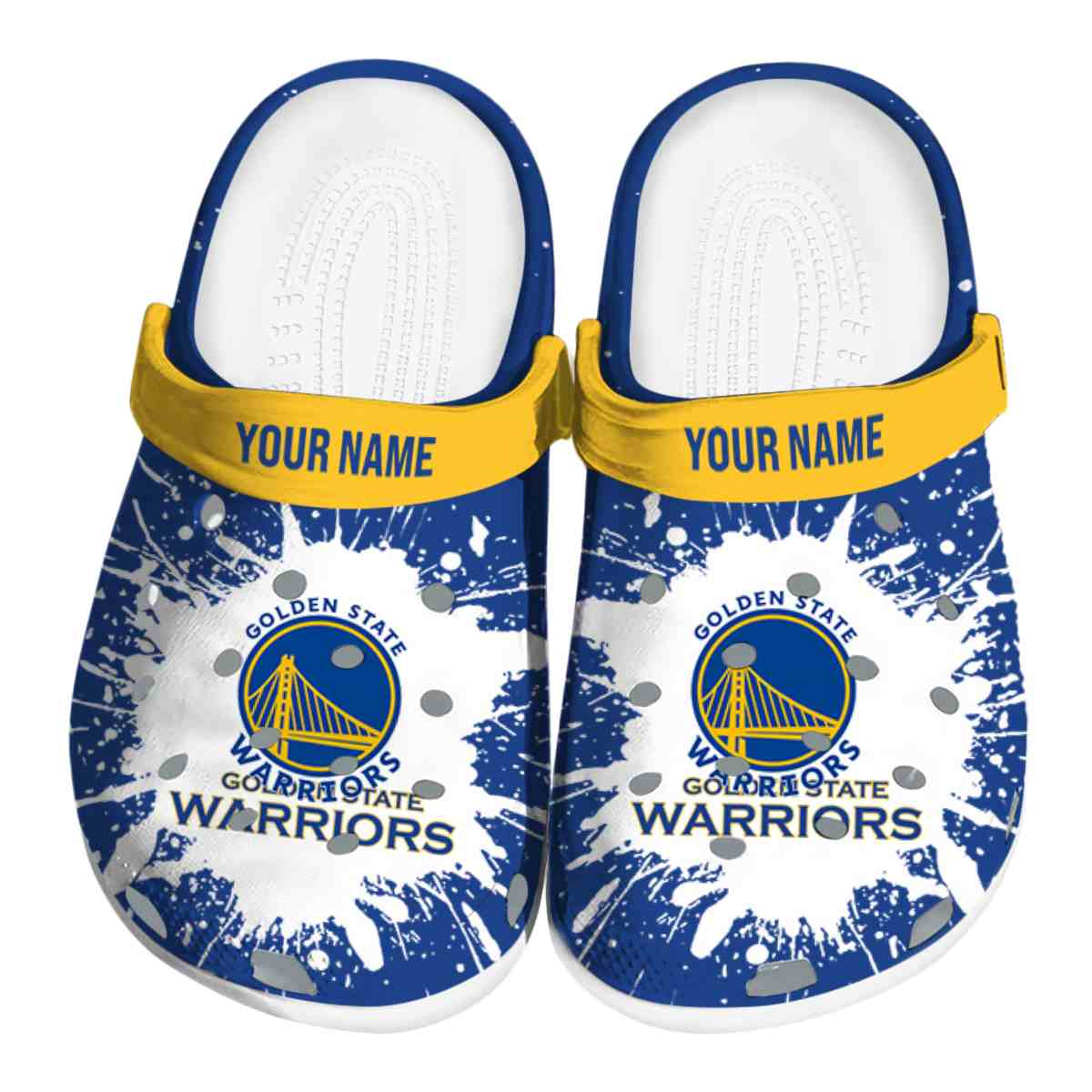 footwearmerch golden state warriors nba sport crocs crocband clogs shoes comfortable for men women and kids n5l4a